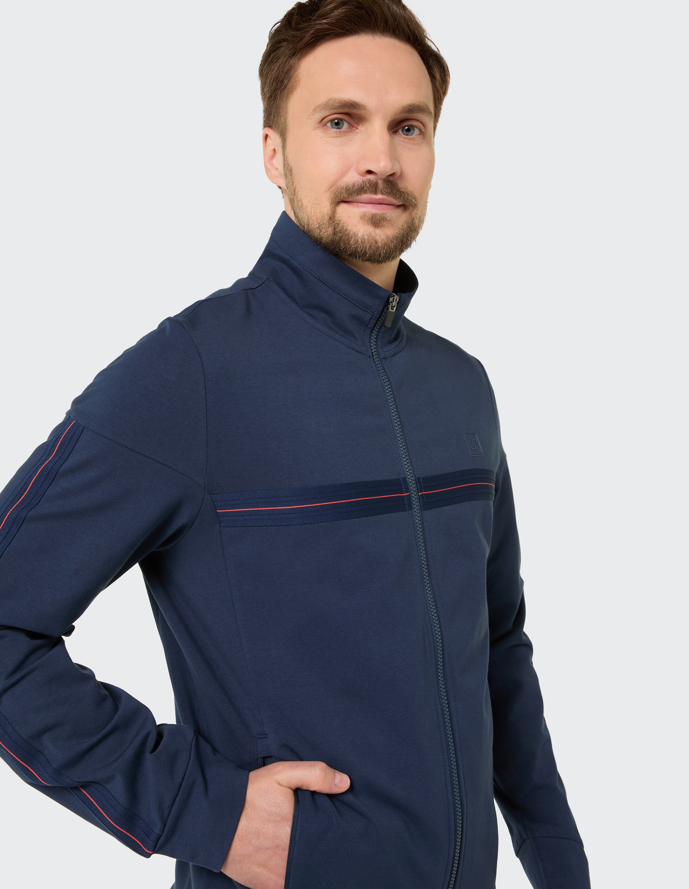 Joy Sportswear Sweatjacke »H SWEATJACKE CORBINIAN« für Erwachsene, aus Baumwolle, Polyester und Elasthan