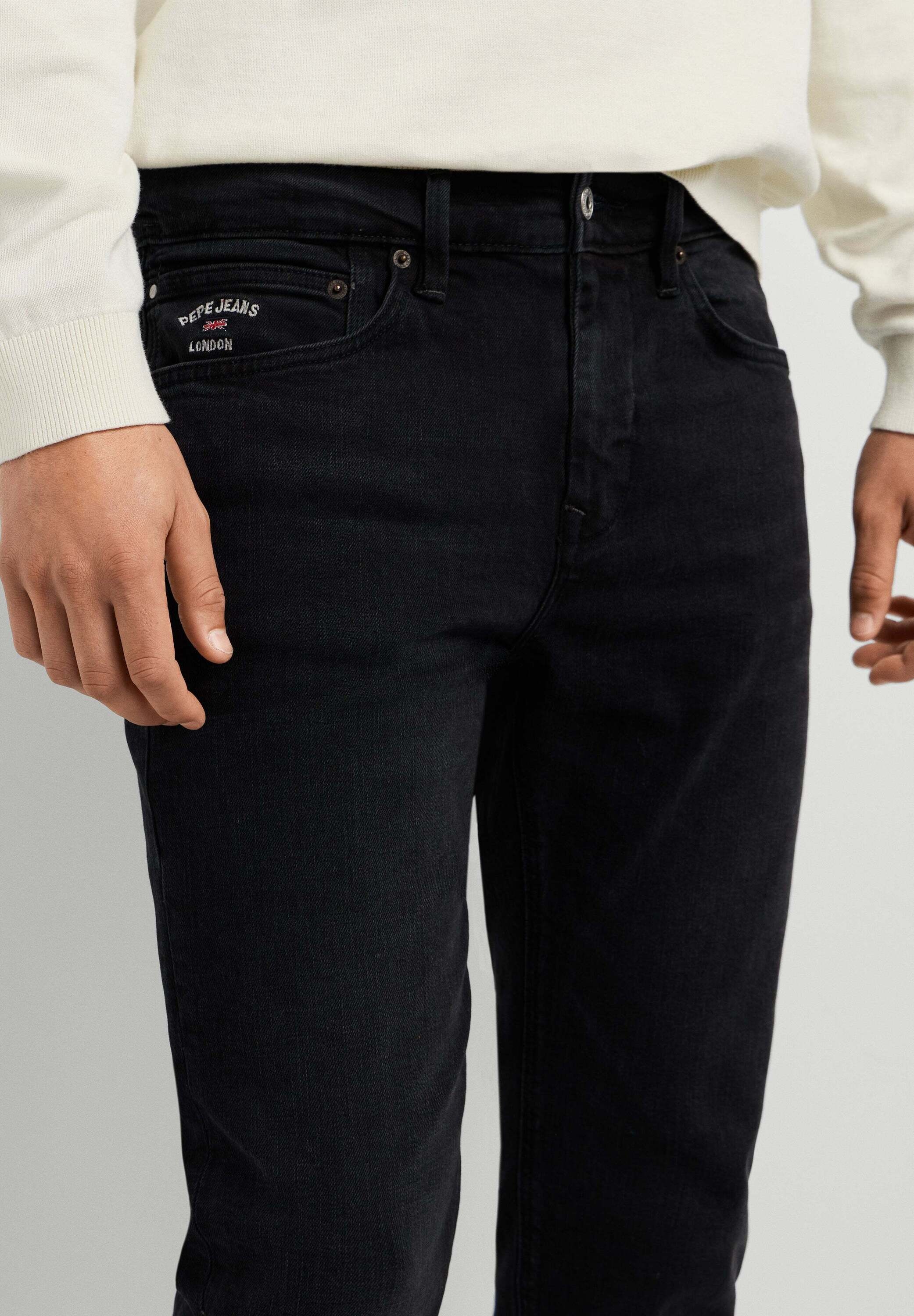 Pepe Jeans Slim-fit-Jeans »slim fit jeans SLIM JEANS HATCH FS WASHED BLK«