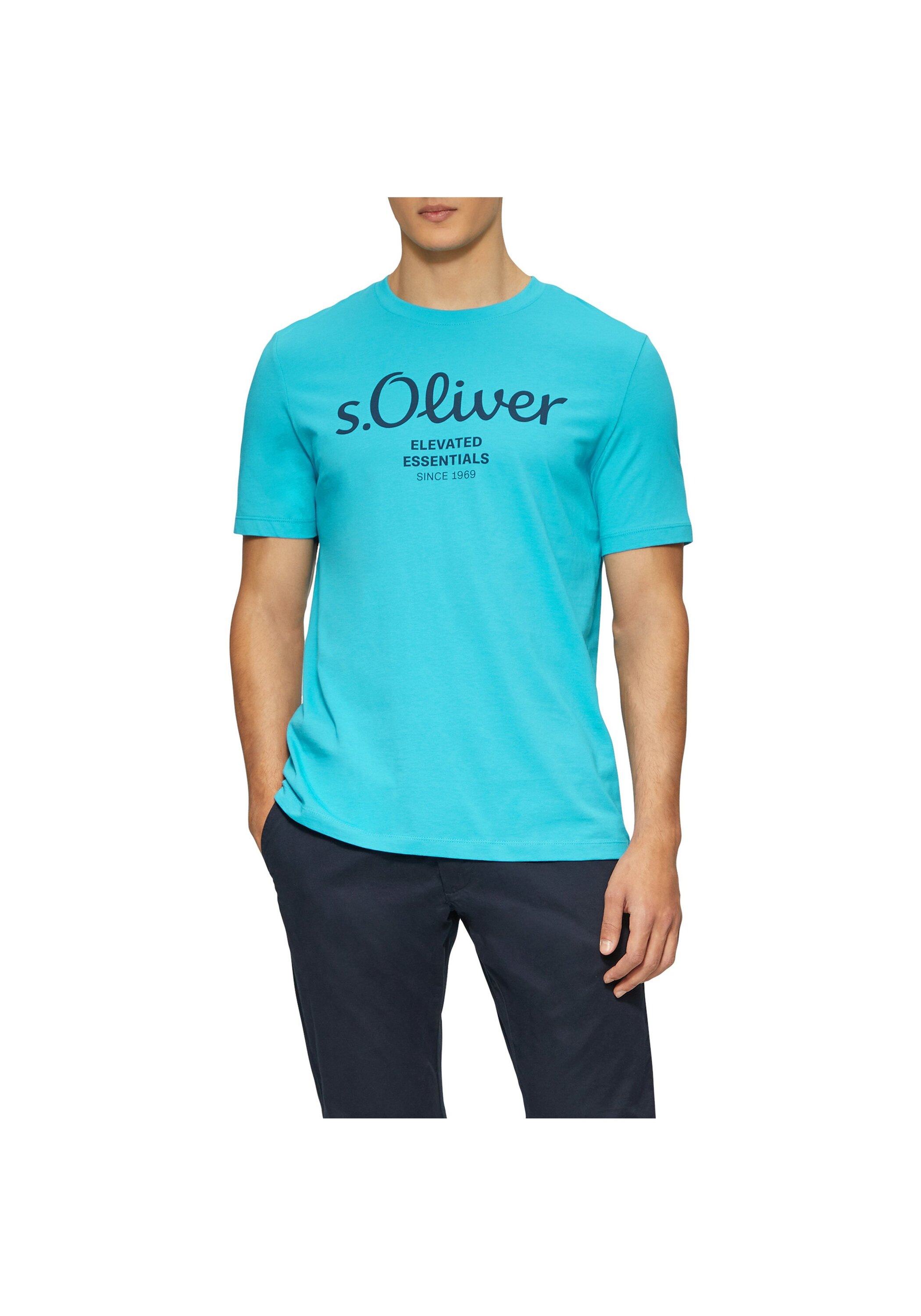 s.Oliver T-Shirt »T-Shirt Logo T-Shirt 4er Pack«