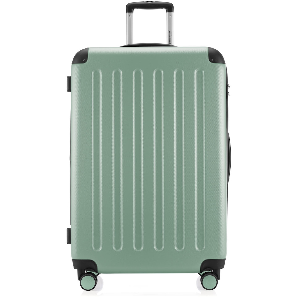 Hauptstadtkoffer Hartschalen-Trolley »Spree, 75 cm, mint«, 4 Rollen