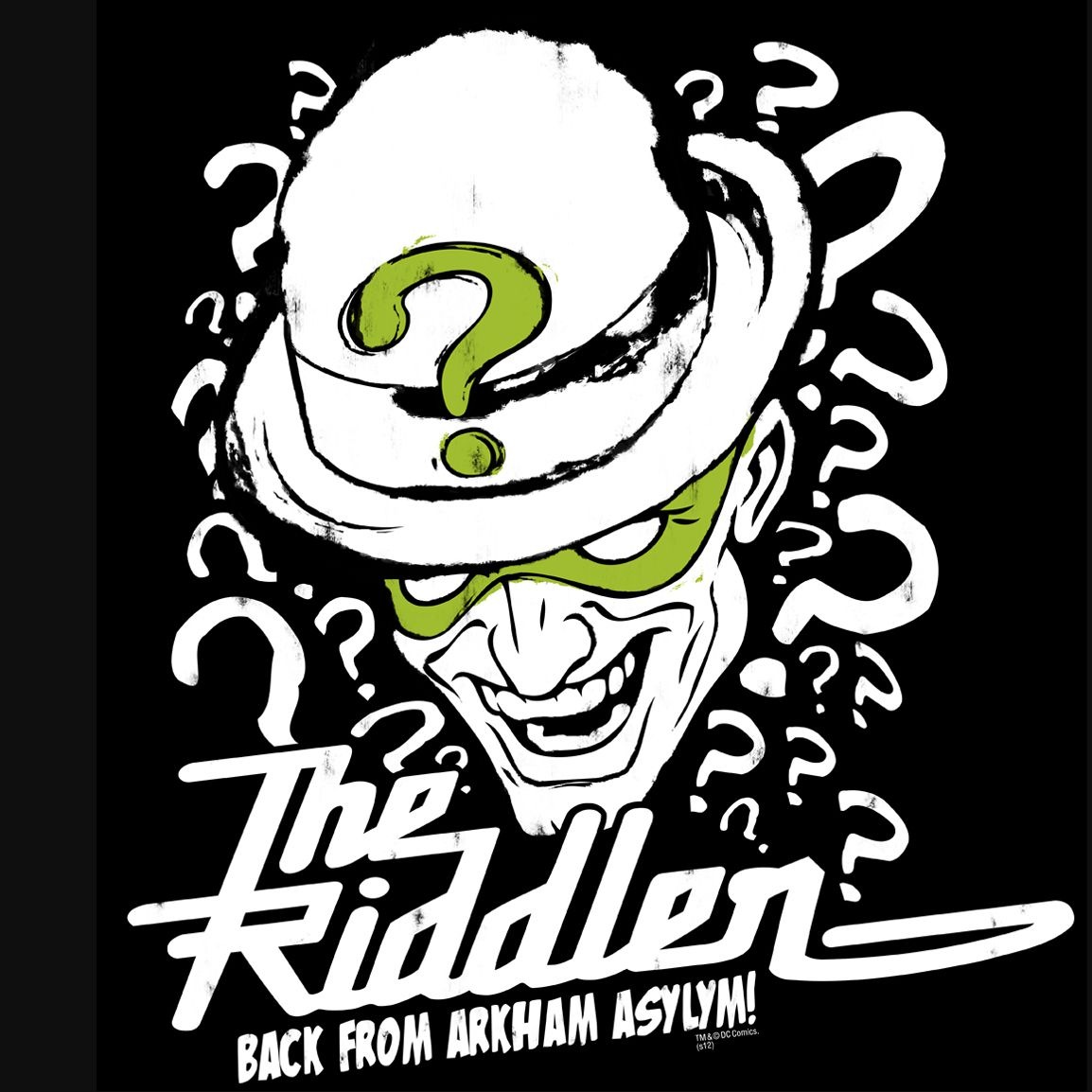 LOGOSHIRT T-Shirt »The Riddler«, mit coolem Frontprint