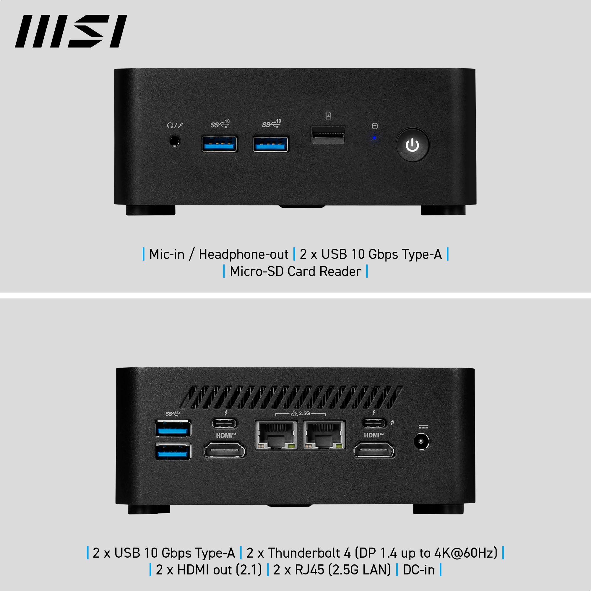 MSI Mini-PC »Cubi NUC 1MG«
