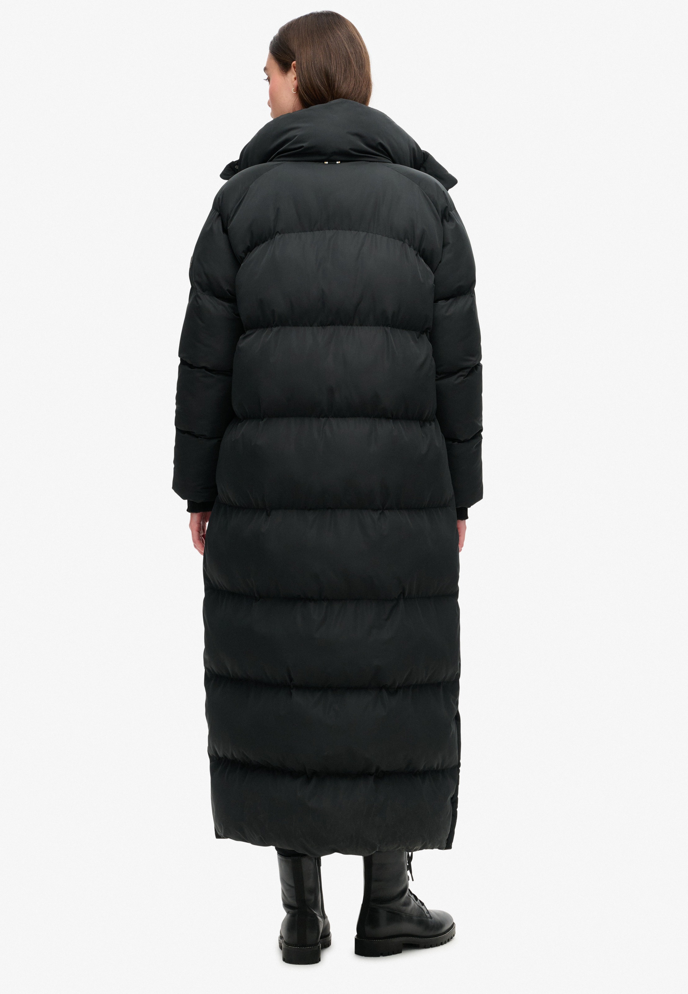 Superdry Steppjacke "MAXI LONGLINE PUFFER JACKET" mit Kapuze günstig online kaufen