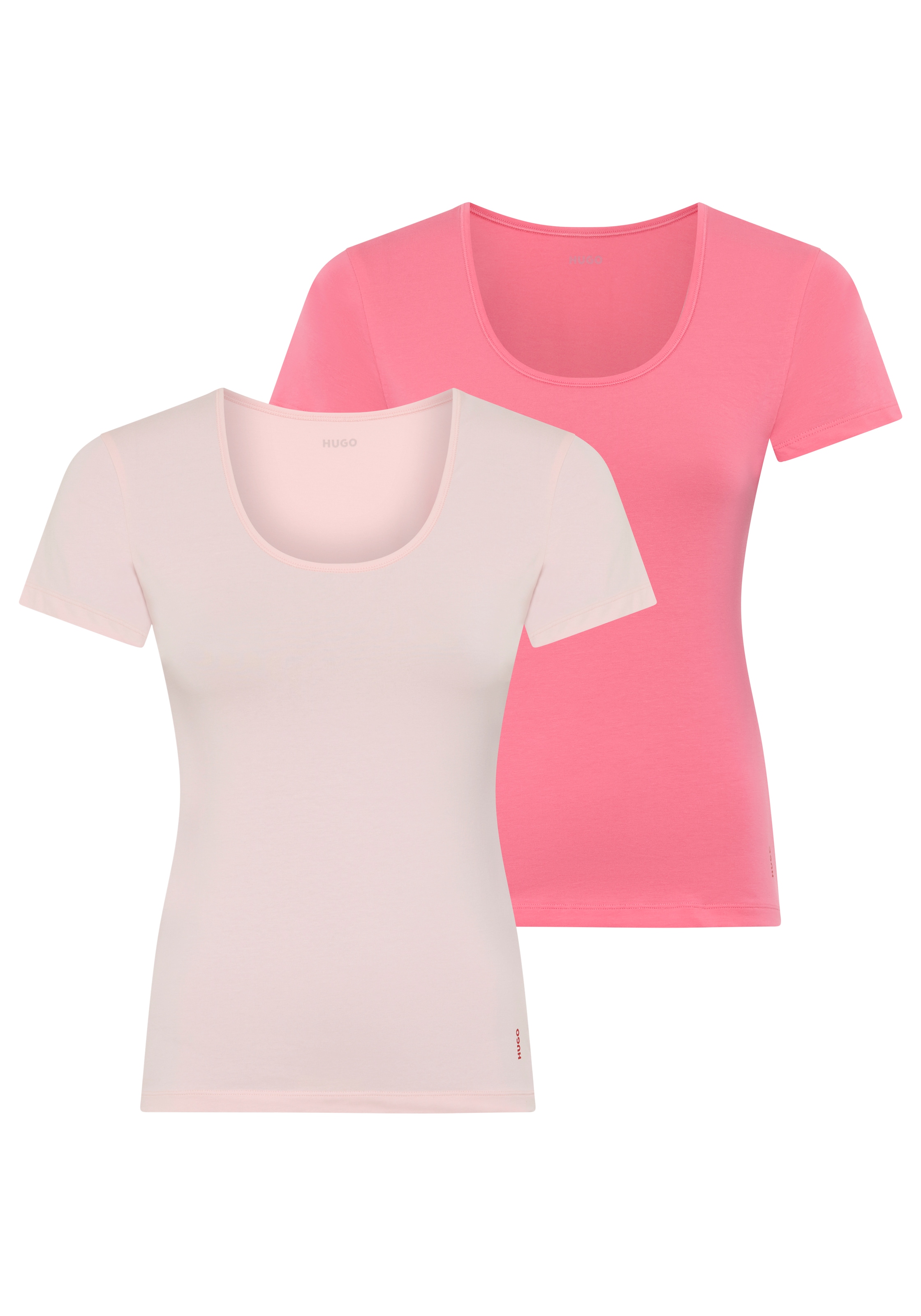 HUGO Underwear T-Shirt 2 regular fit, Rundhals