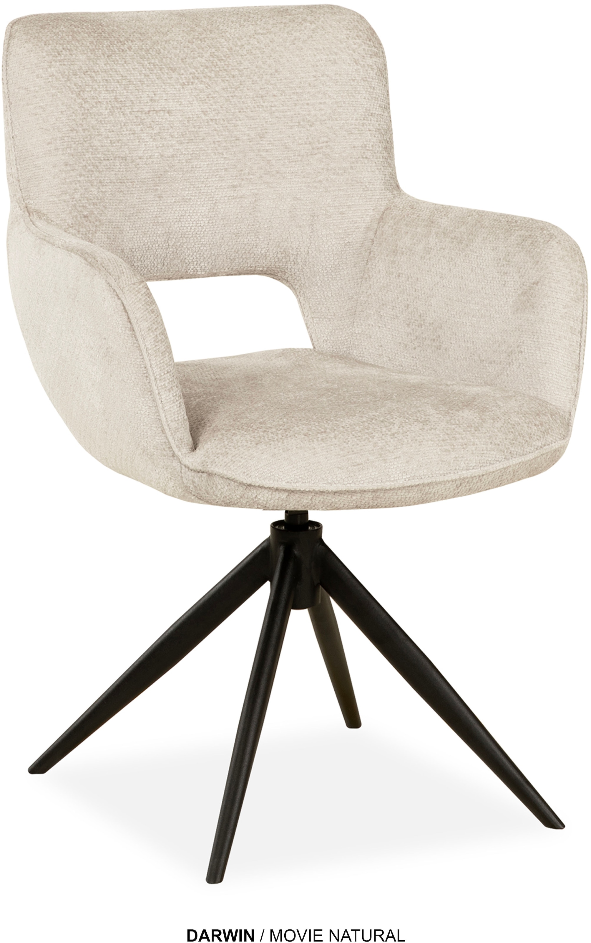 OMG Design Esszimmerstuhl "Darwin" (Set) 2 Stk.Drehstuhl mit auto-return, A günstig online kaufen