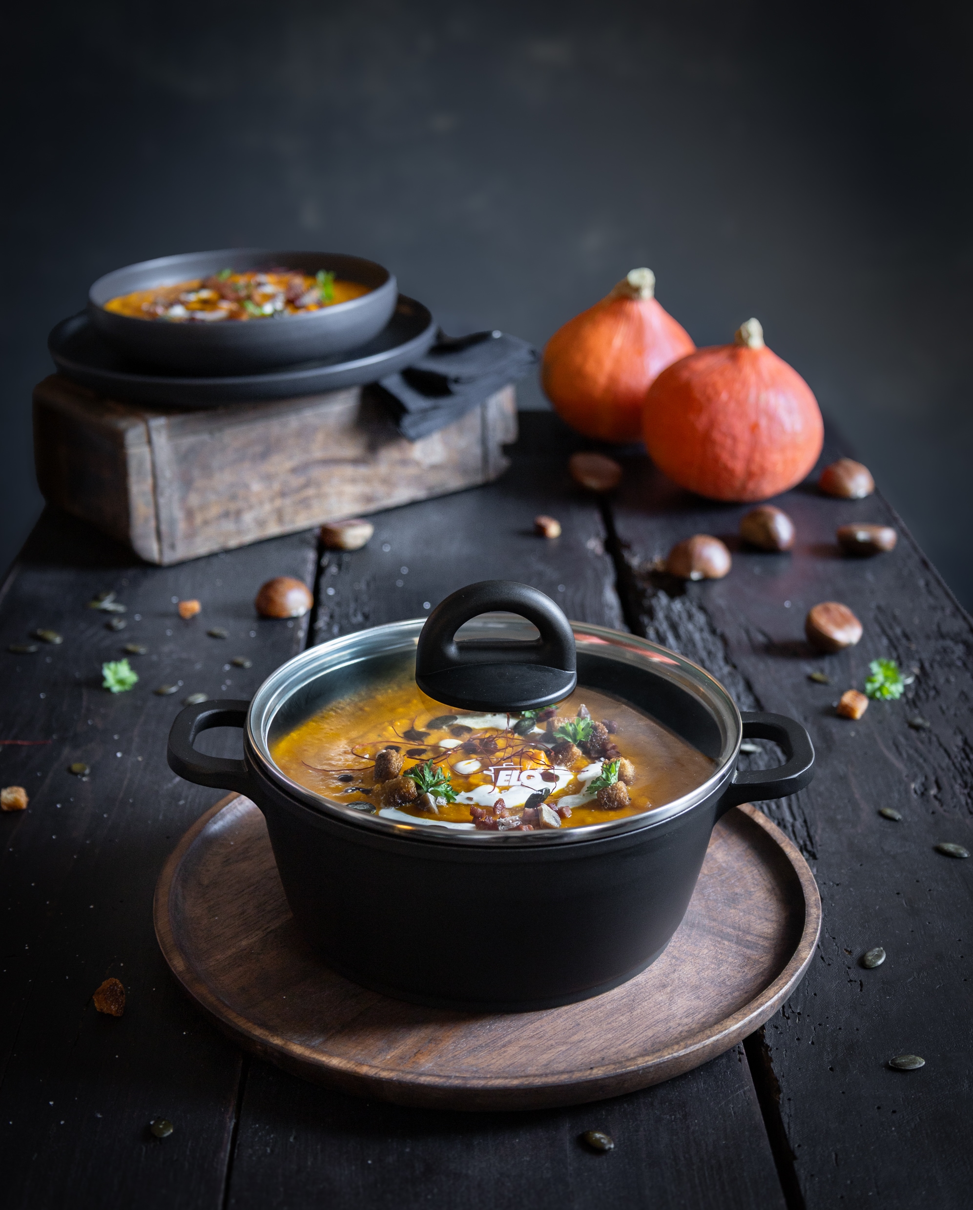 Elo Basic Kochtopf »Black« 1 tlg. Aluminium