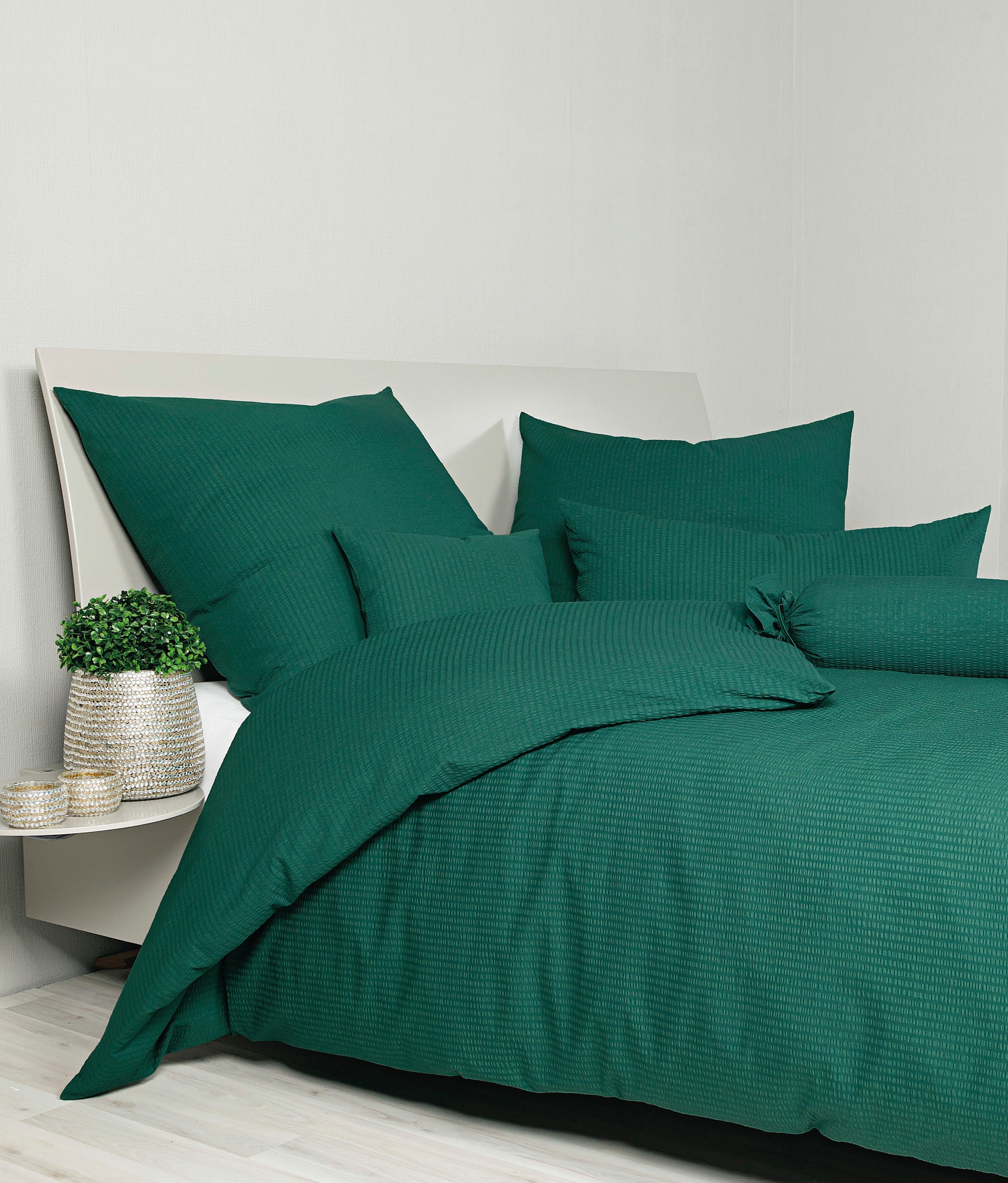 Janine Bettwäsche "PIANO 0125 31 135X200,80x80" 3 Stk. mit Reißverschluss günstig online kaufen