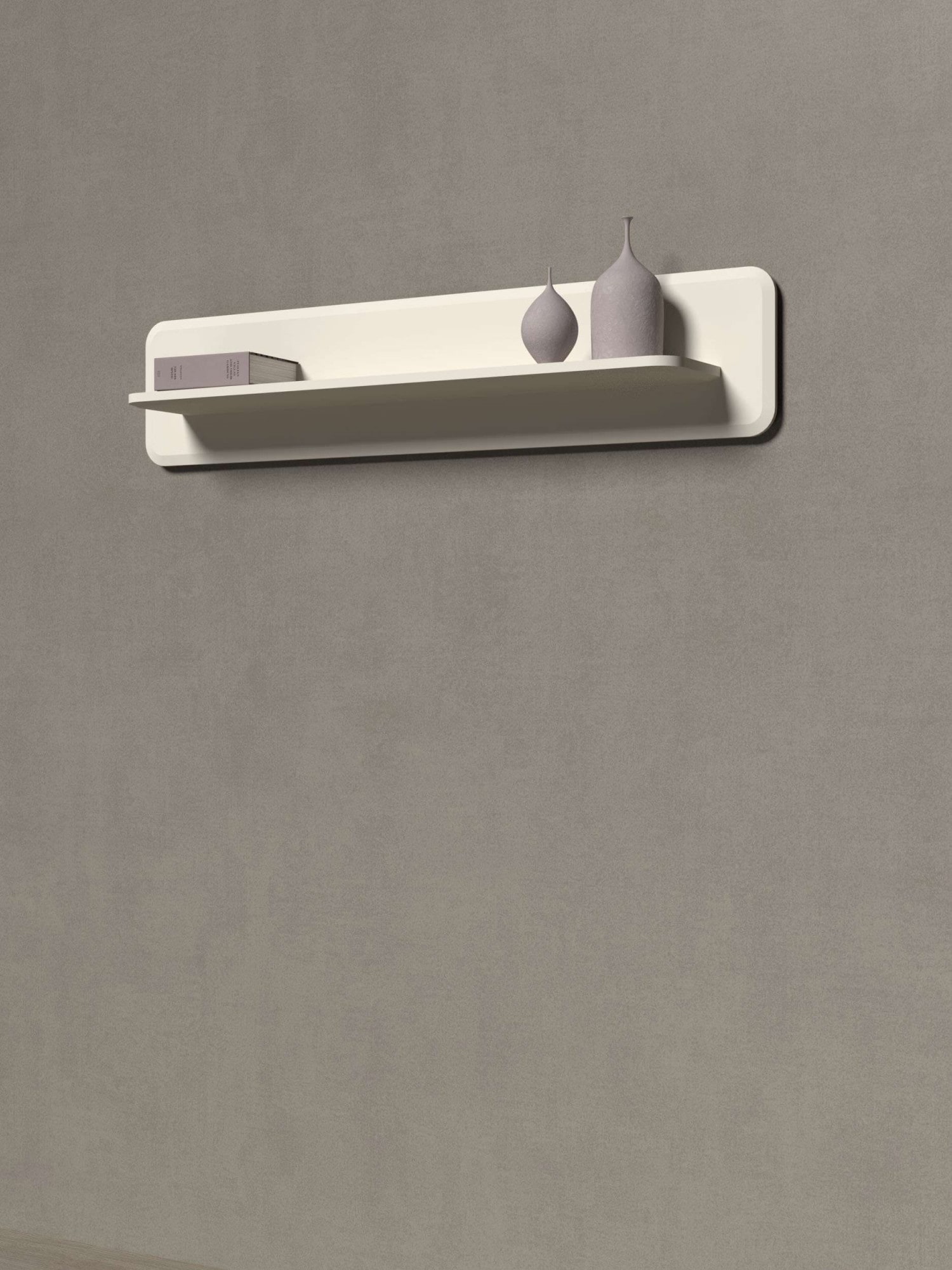 OTTO home Wandregal "Sofy Schwebendes Regal, Wandkonsole, Wandboard, LED-Beleuchtung" UV lackiert, Ablageboden, Wandmontiert, Breite 140 cm