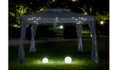 Pavillon, mit LED-Beleuchtung, 300x400cm