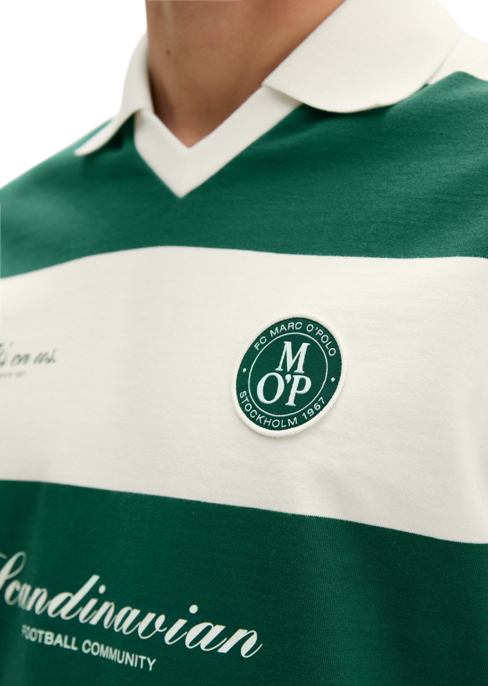 Marc O'Polo Poloshirt »aus schwerer Bio-Baumwoll-Qualität«