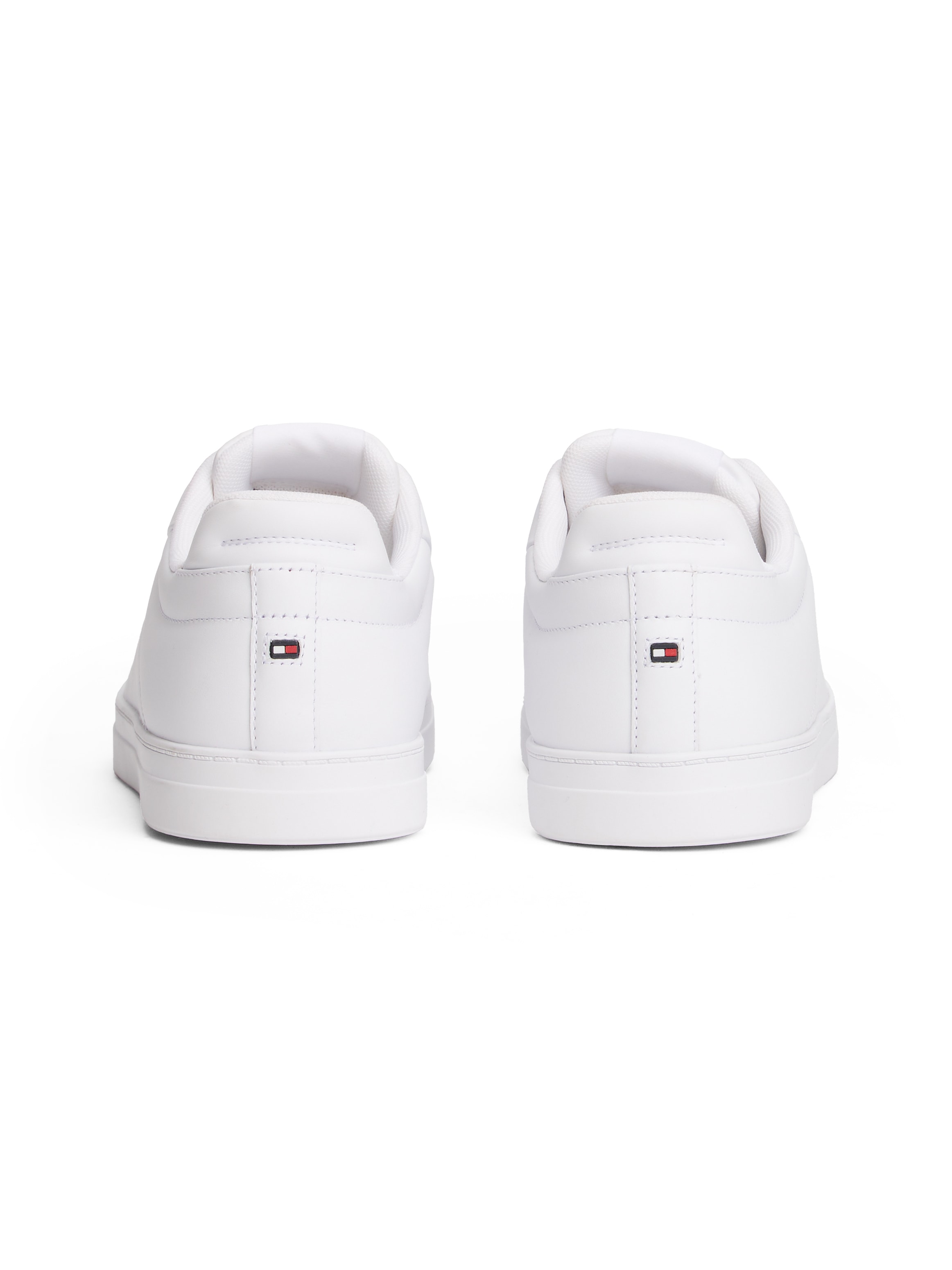 Tommy Hilfiger Plateausneaker »ICON COURT SNEAKER«, Freizeitschuh, Halbschuh, Schnürschuh mit Flaggen-Logo