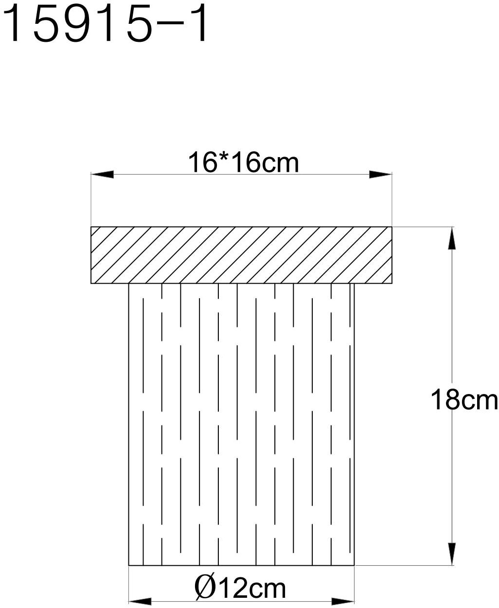 GLOBO LIGHTING Deckenleuchte »UNDERWOOD« E27 1 Stk. Deckenlampe Wohnzimmer-Leuchte Schlafzimmer-Leuchte Flur Küche