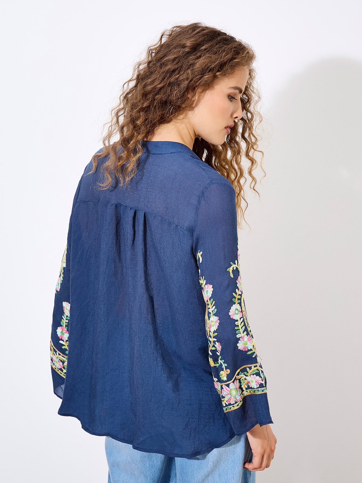 Apricot Druckbluse »Bluse« mit Glockenärmeln