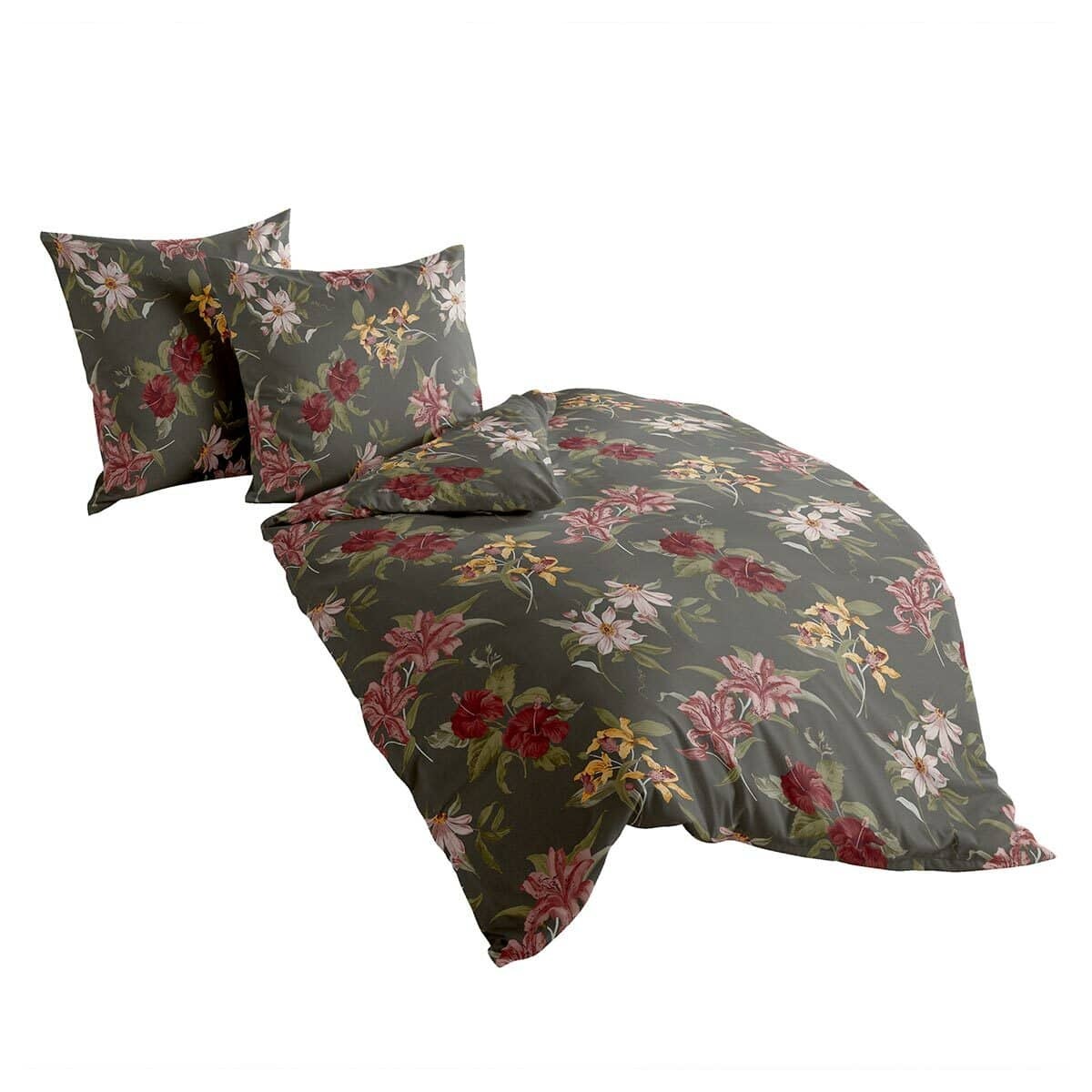 TRAUMSCHLAF Bettwäsche »Luise«, (2 tlg.), hochwertige Biber Qualität