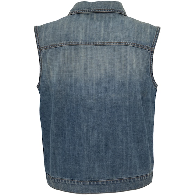 URBAN CLASSICS Jerseyweste »Herren Denim Vest«, (1 tlg.) ▷ für | BAUR