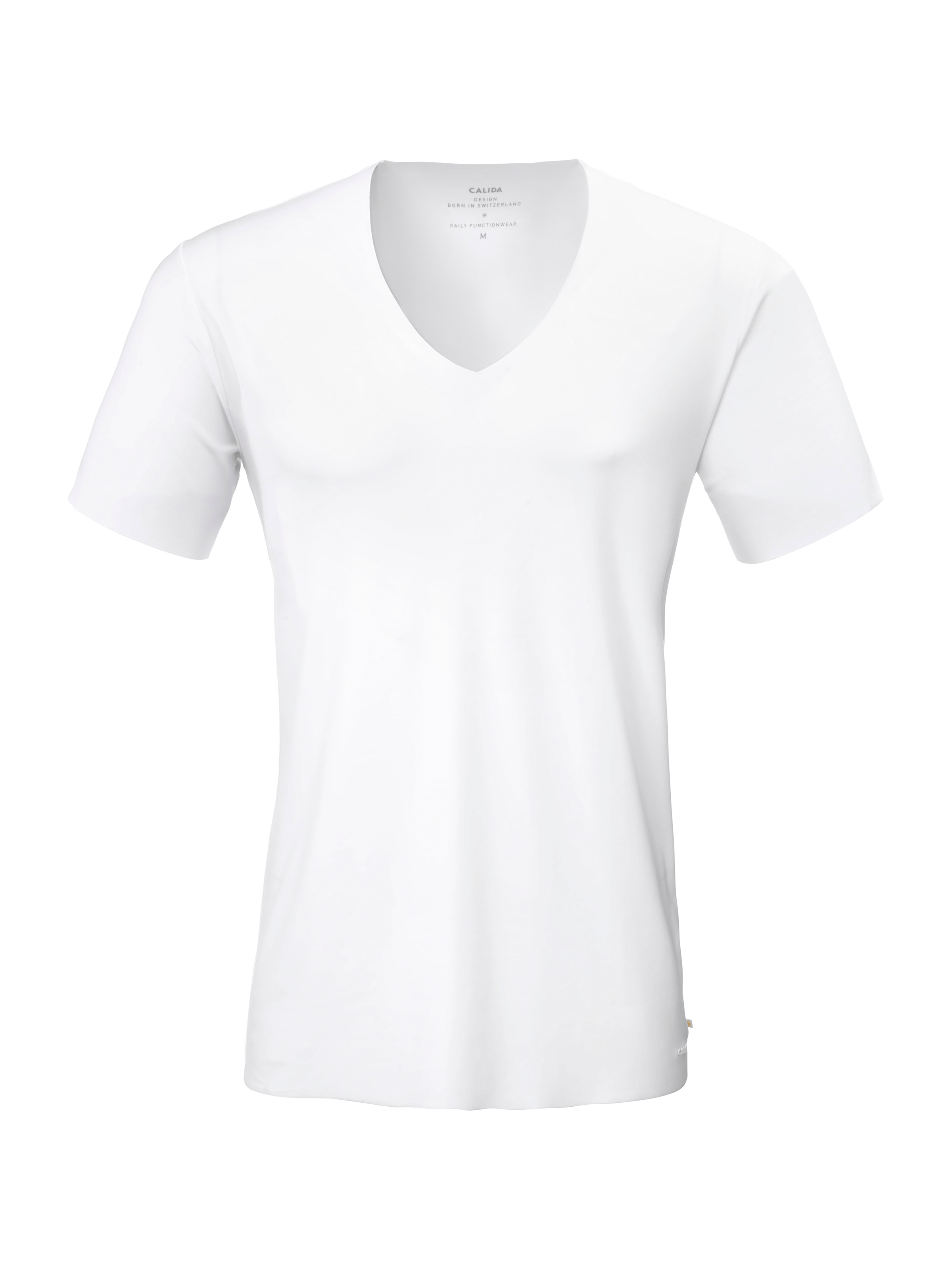 CALIDA Shirttop »Clean Line«, mit extra flacher Saum- und Kragenverarbeitung