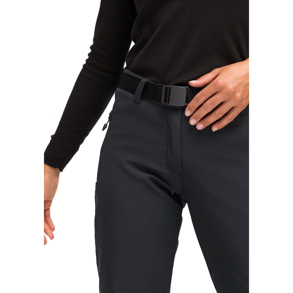 Maier Sports Funktionshose »Tech Pants W«, Warme Softshellhose, elastisch und winddicht