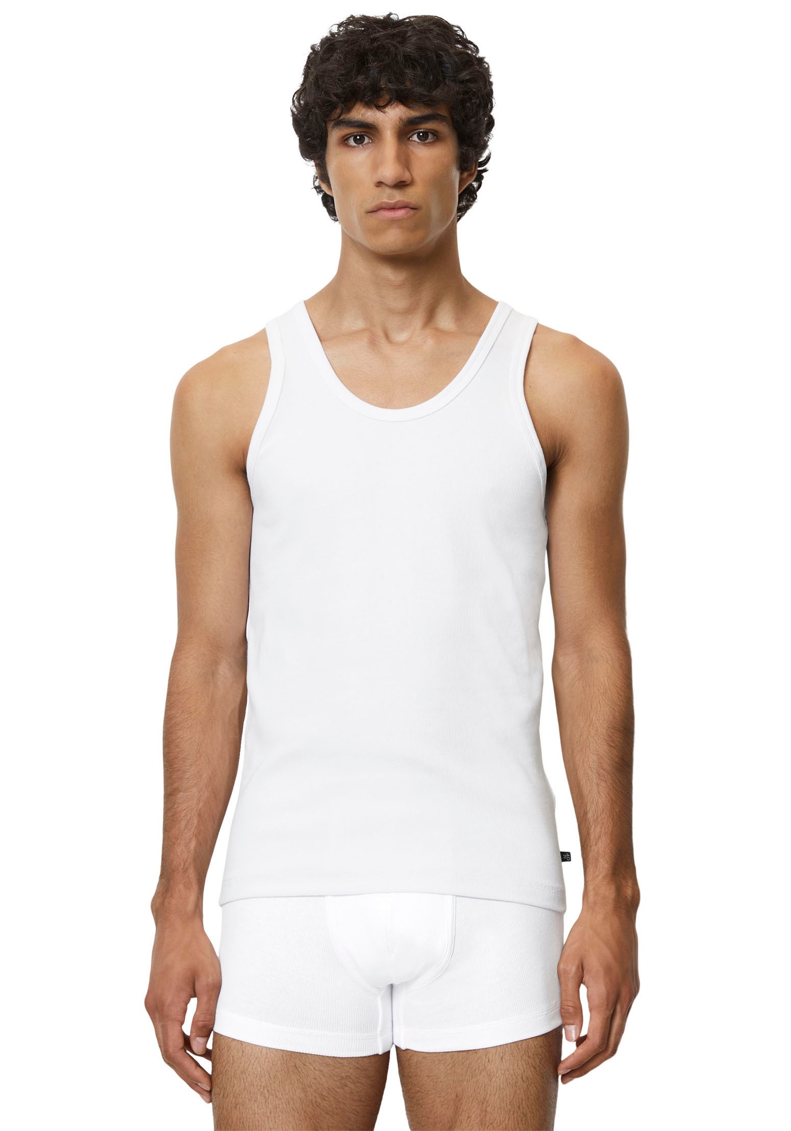 Marc OPolo Muscleshirt "Iconic Rib", (2er Pack), mit körpernahem Schnitt günstig online kaufen
