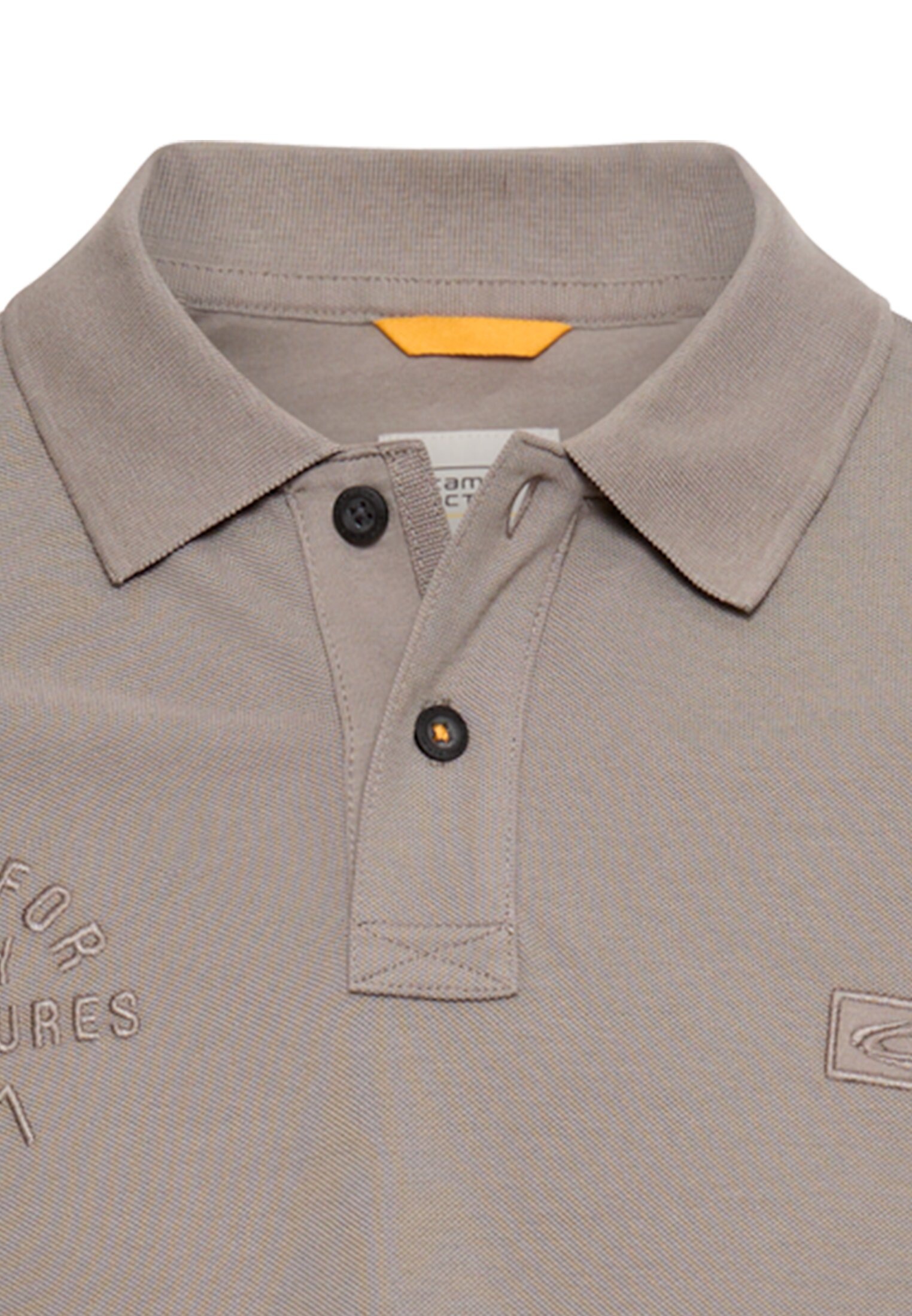 Thumbnail - camel active Poloshirt mit Stickerei auf der Brust