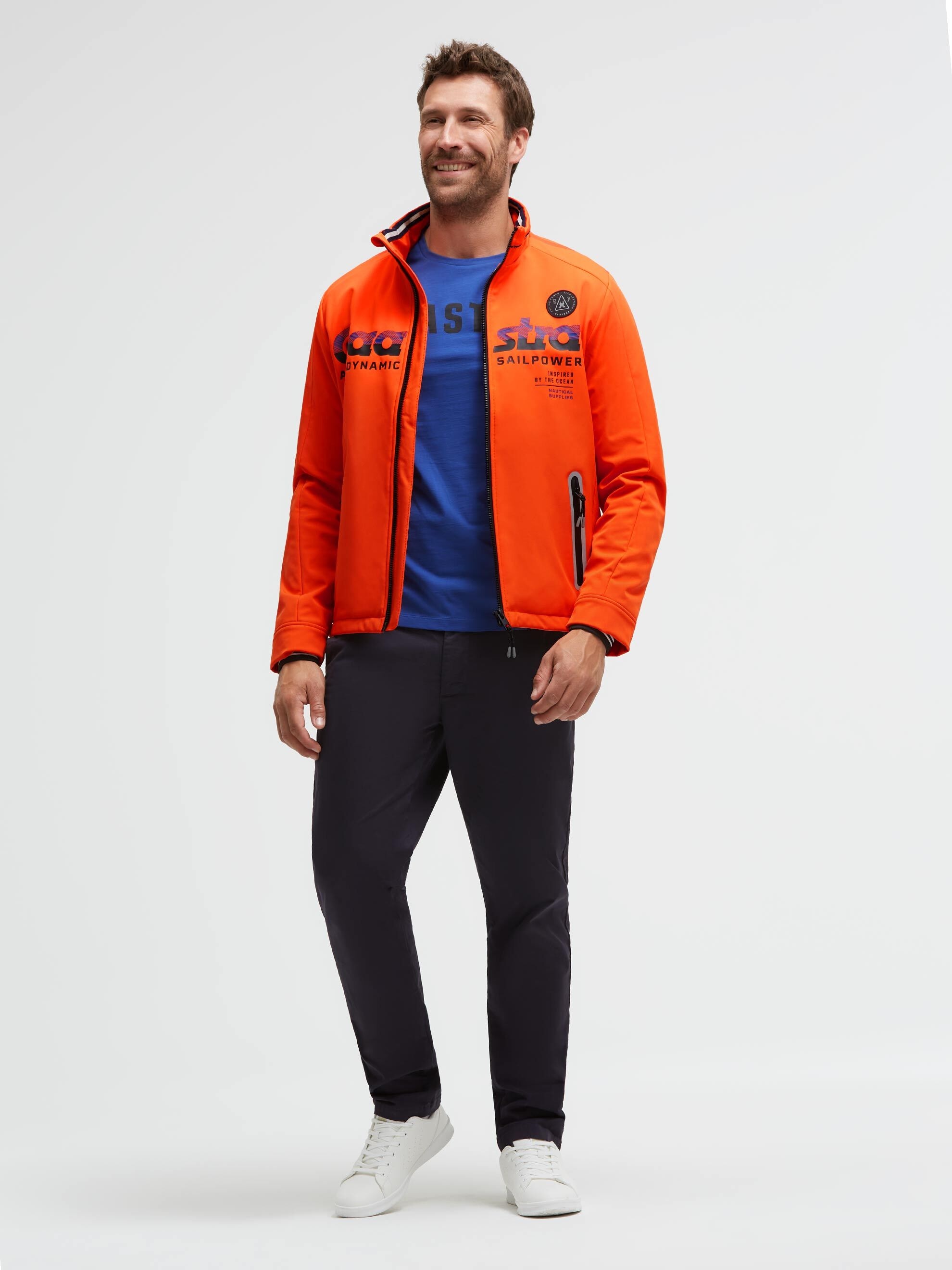 Gaastra Softshelljacke ohne Kapuze mit Windfangleiste