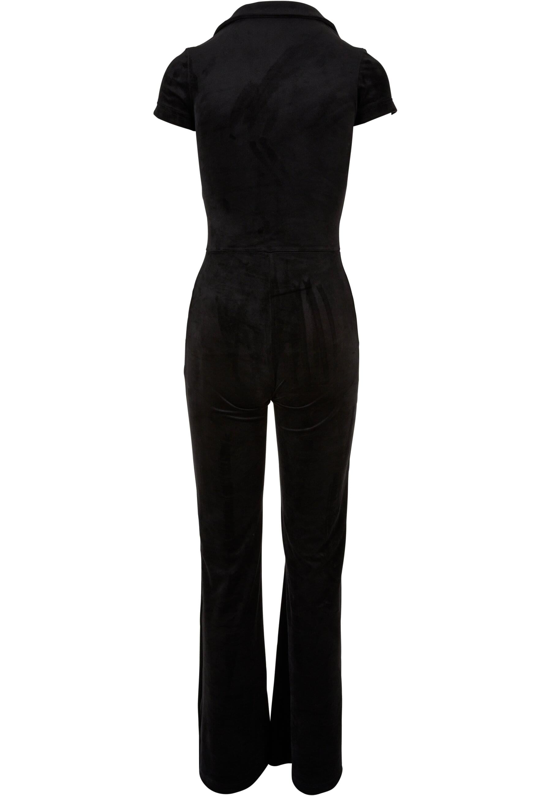 URBAN CLASSICS Jumpsuit »Urban Classics Damen Ladies Velvet Jumpsuit«, (1 tlg.)