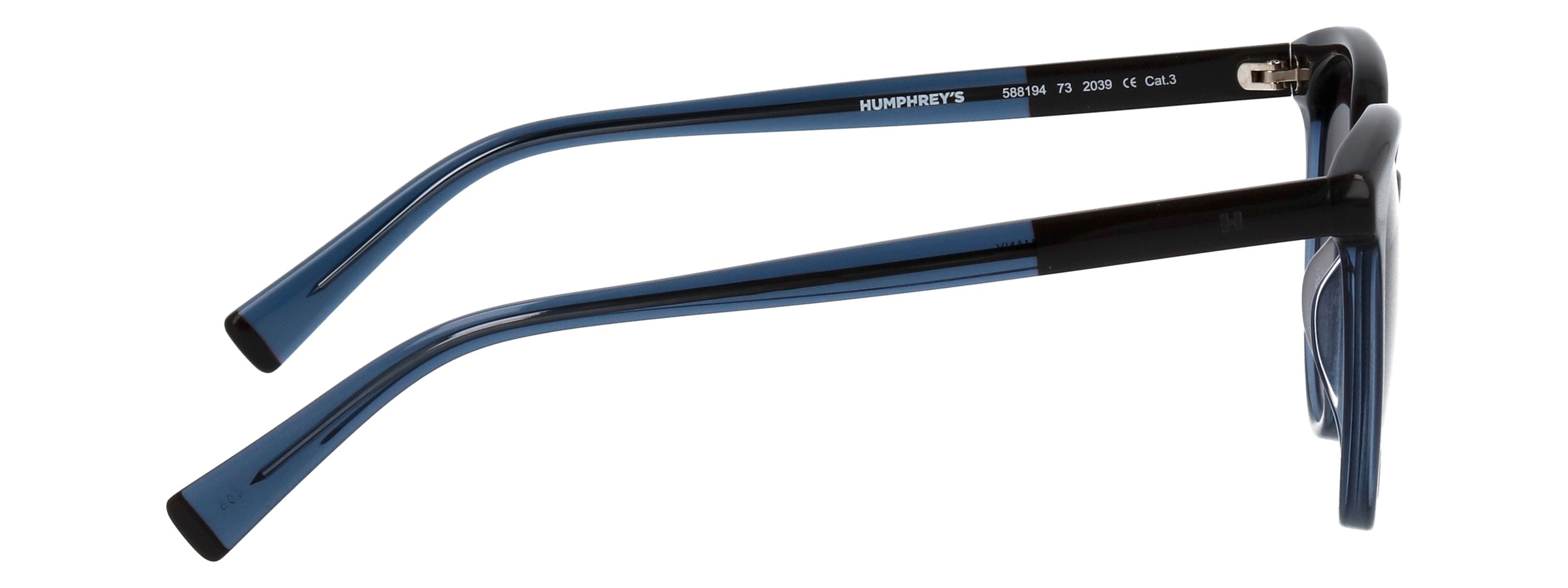 Sonnenbrille HUMPHREY´S EYEWEAR "HUMPHREY´S eyewear Sonnenbrille", Damen, blau (denim, grau), Sonnenbrillen Sonnenbrille 3