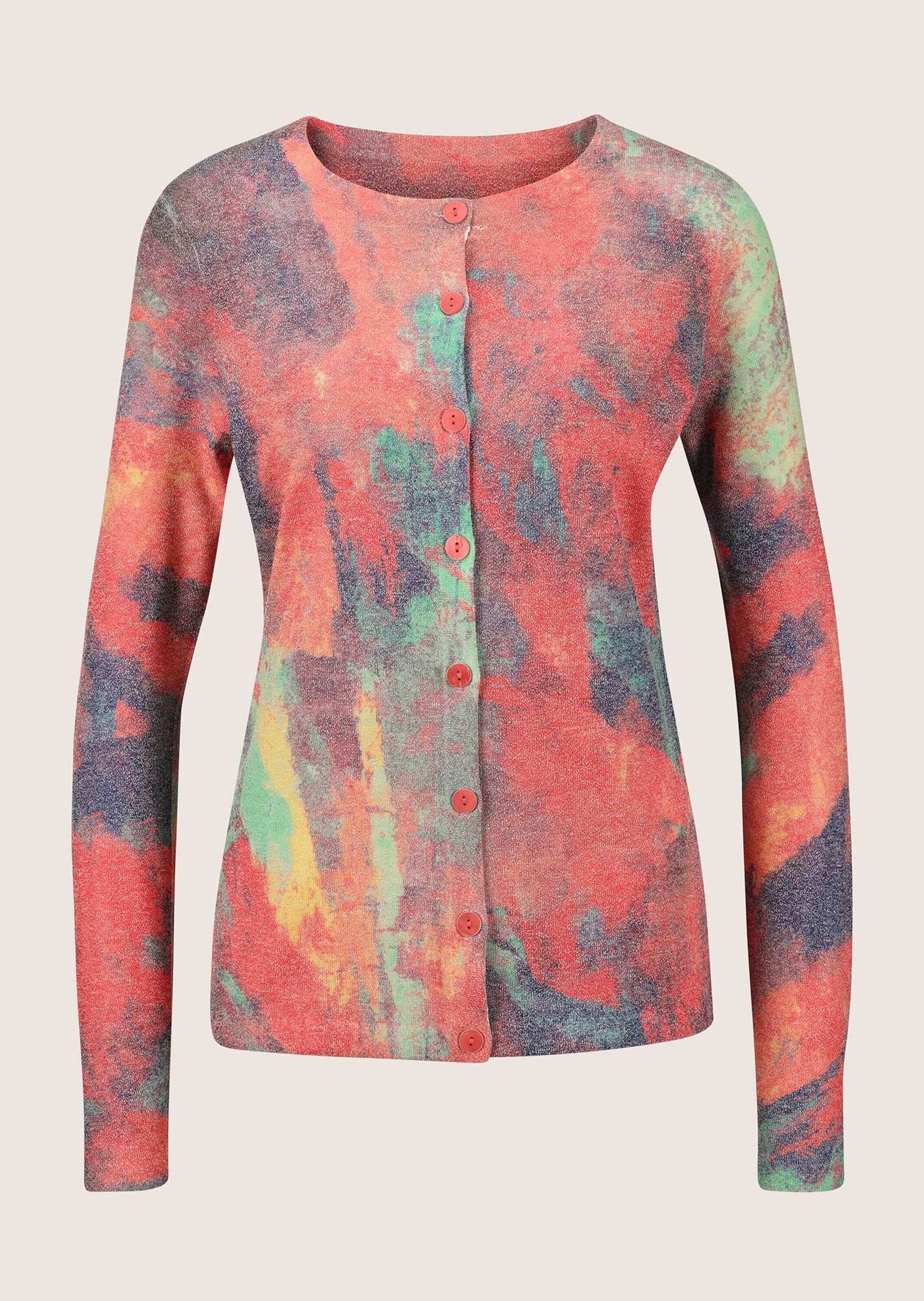 MADELEINE Strickjacke "Strickjacke Lässige Sommerjacke mit einzigartigem Dr günstig online kaufen