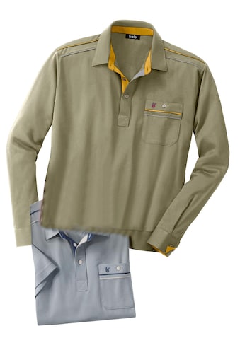 Classic Poloshirt »Langarm-Poloshirt«, (1 tlg.) kaufen