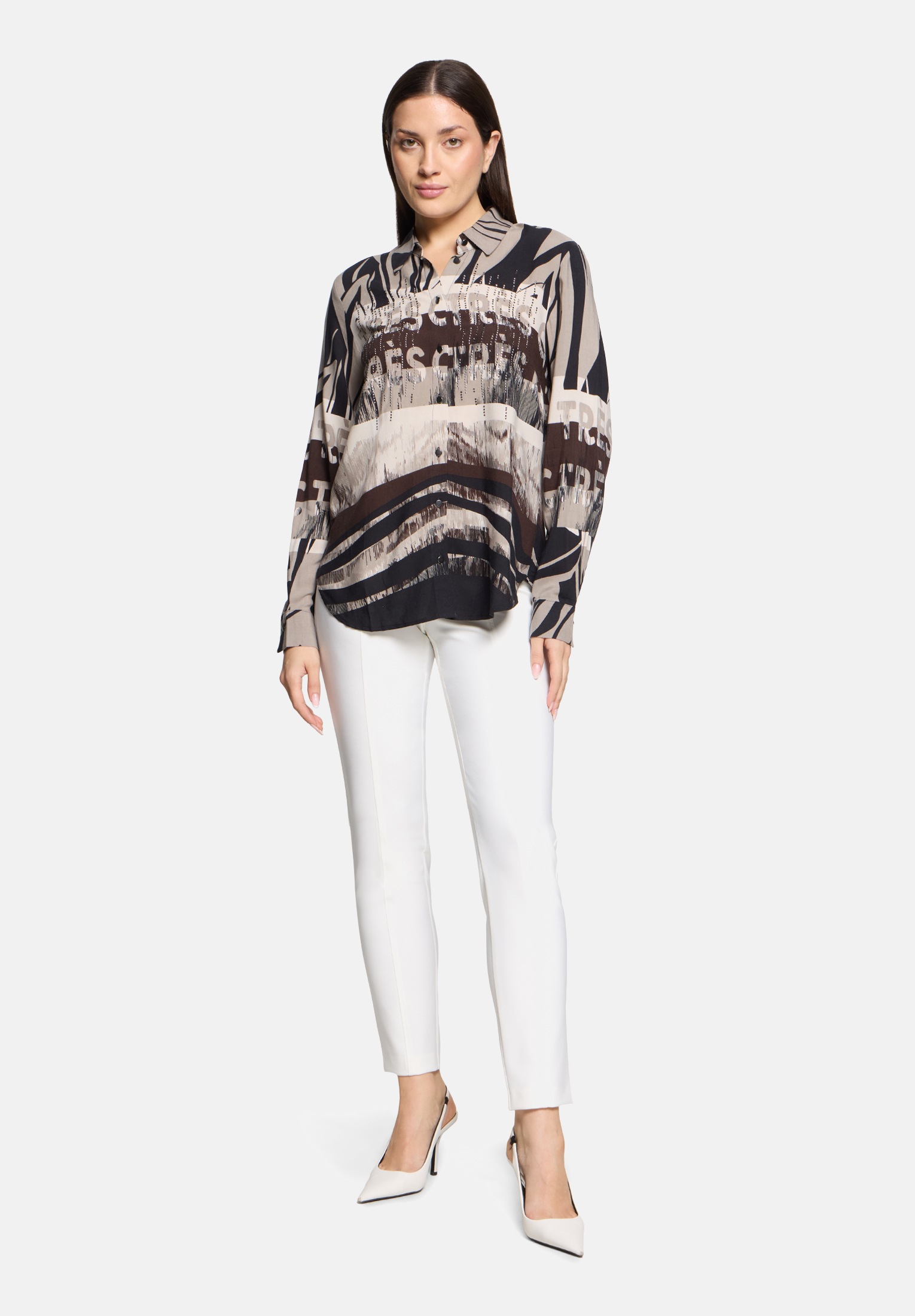 Betty Barclay Bügelfaltenhose "Damen Slim Fit" Material