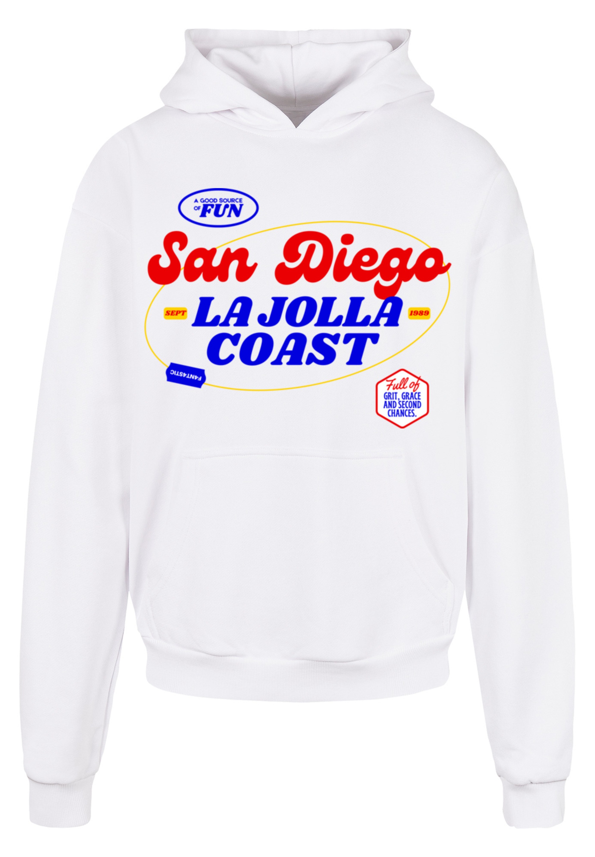 F4NT4STIC Kapuzenpullover »San Diego OVERSIZE HOODIE«, Print