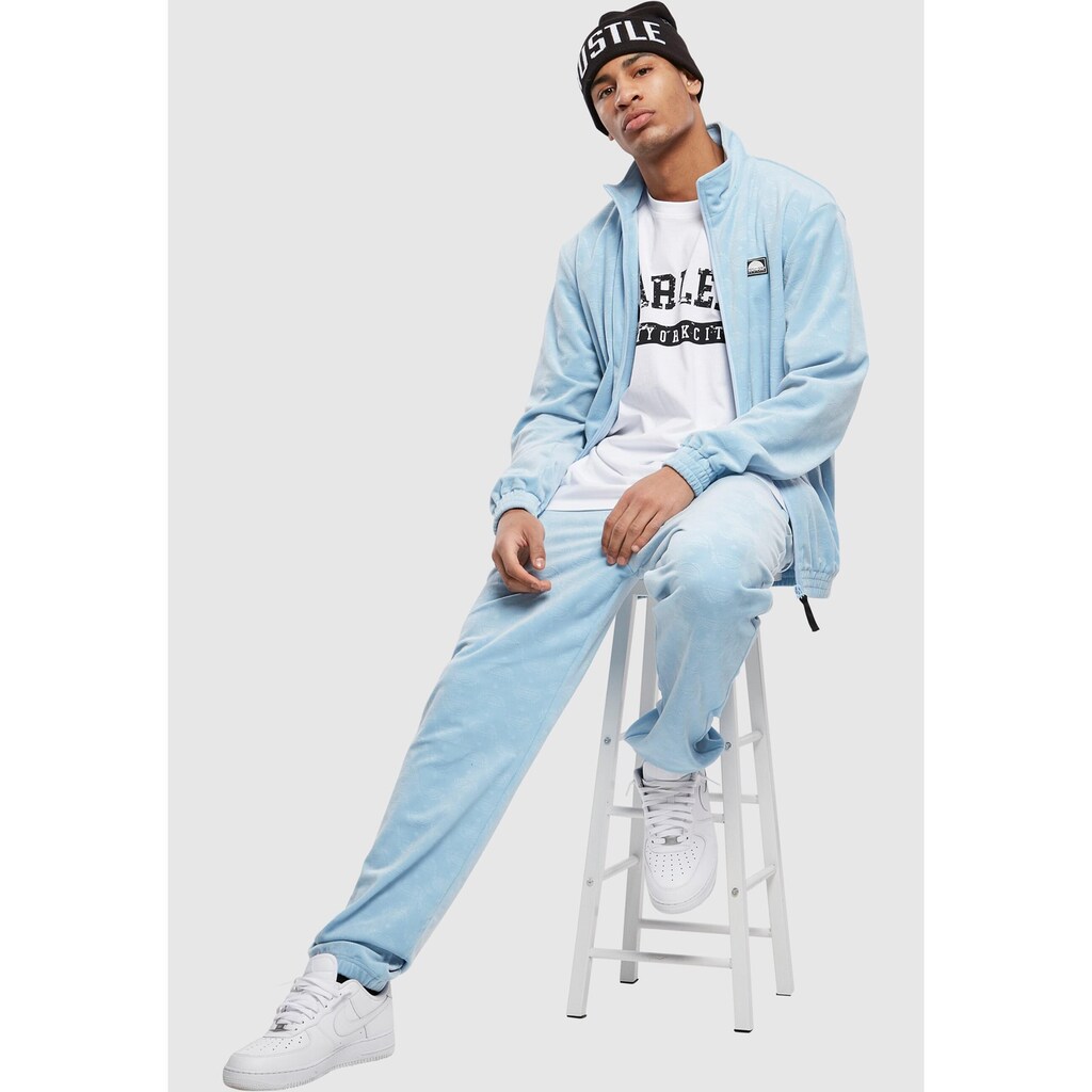 Southpole Jogginghose »Southpole Herren Southpole AOP Velour Pants«, (1 tlg.)