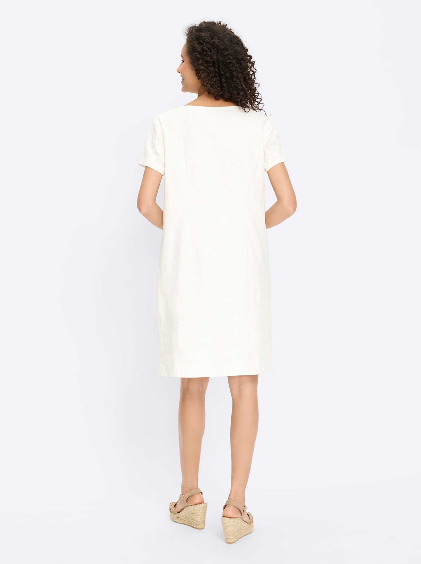 HEINE Dress Ecru Size 48 2