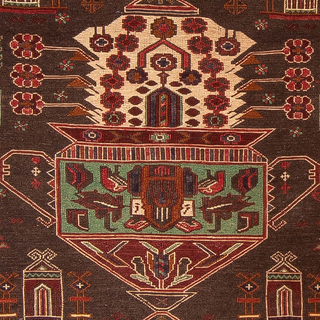 morgenland Wollteppich »Kelim - Oriental - 179 x 130 cm - braun«, rechteckig