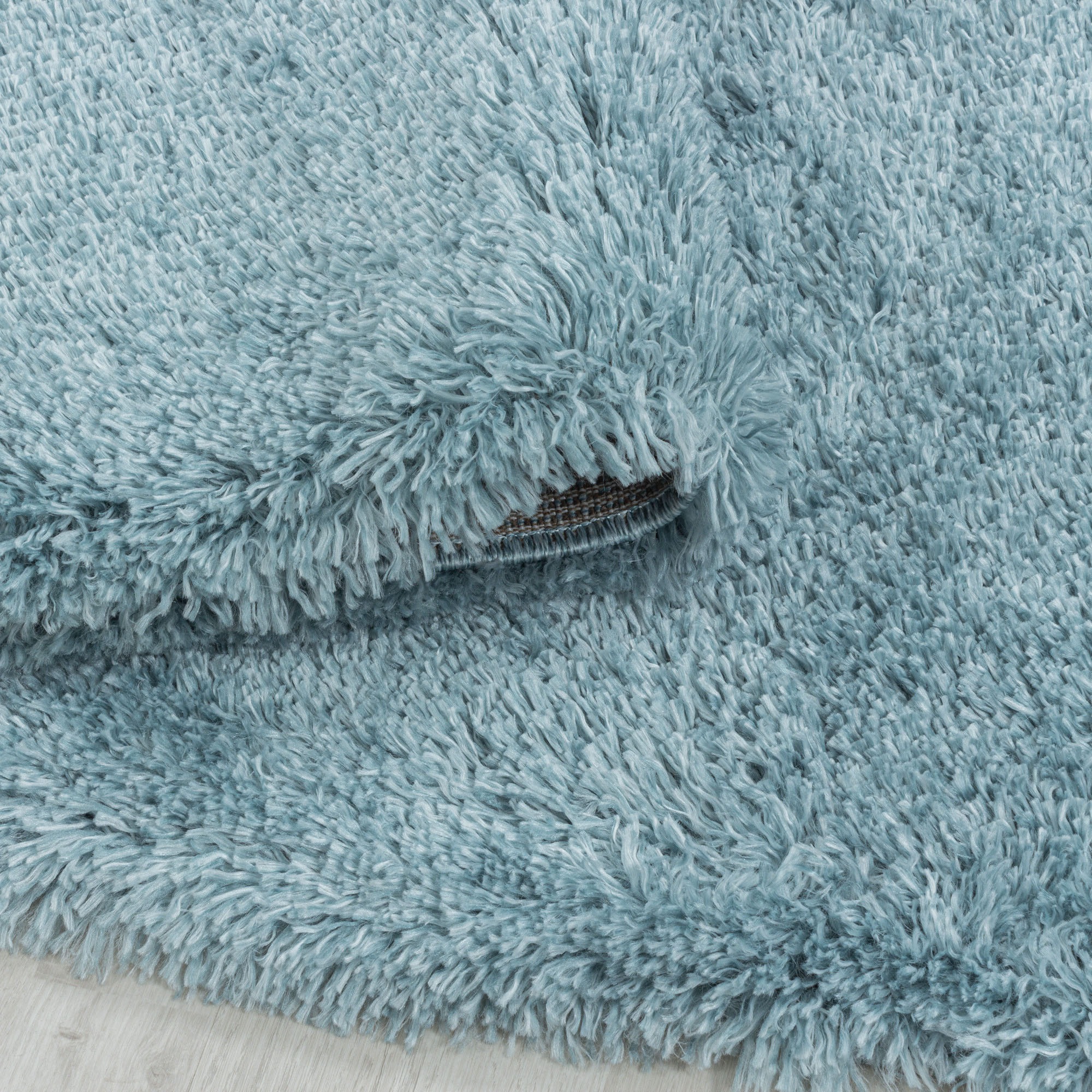 AYYILDIZ TEPPICHE FLUFFY 3500 Shaggy Rug Blue 80x150 cm 3