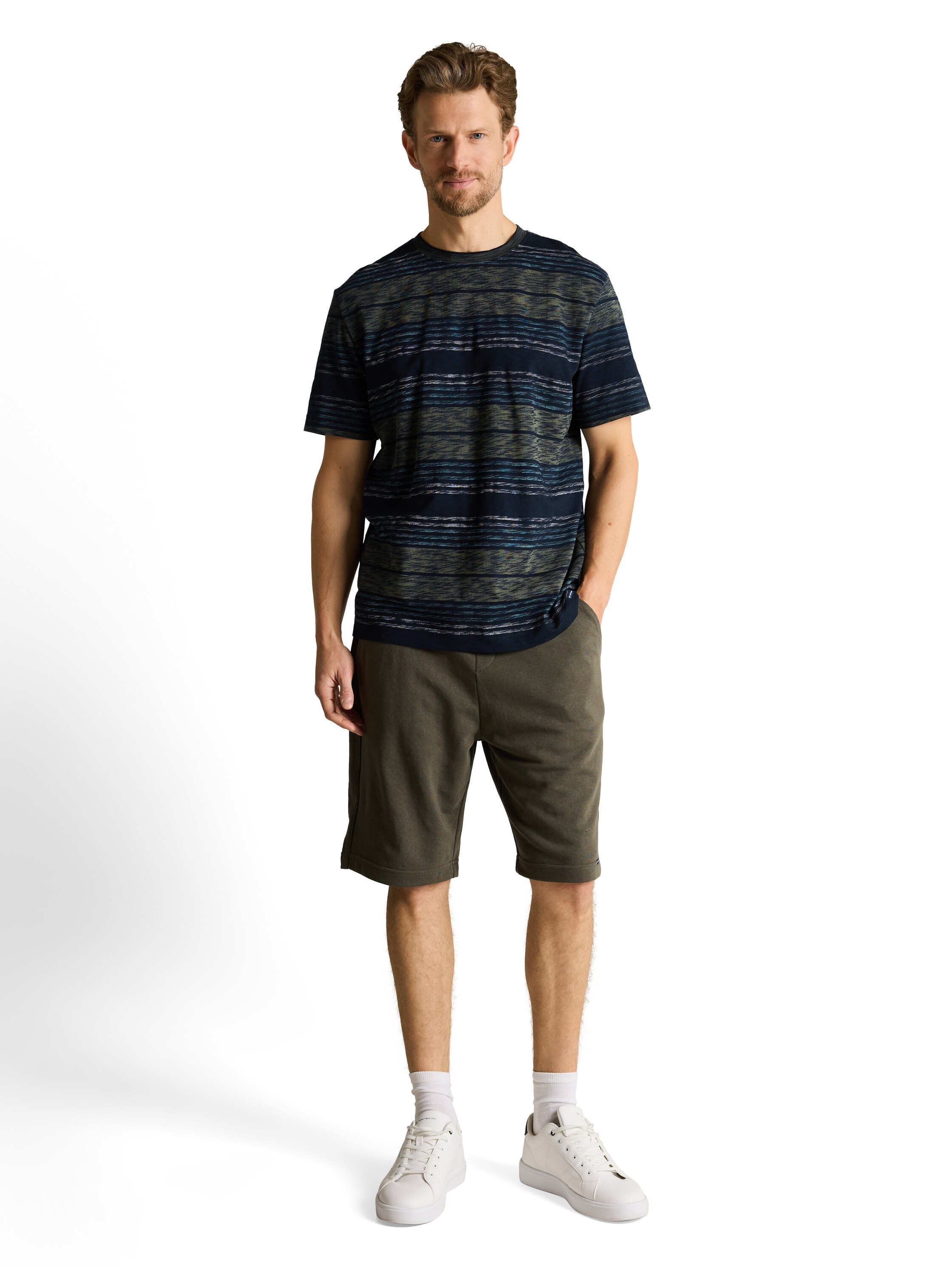 TOM TAILOR Kurzarmshirt im Streifen-Design