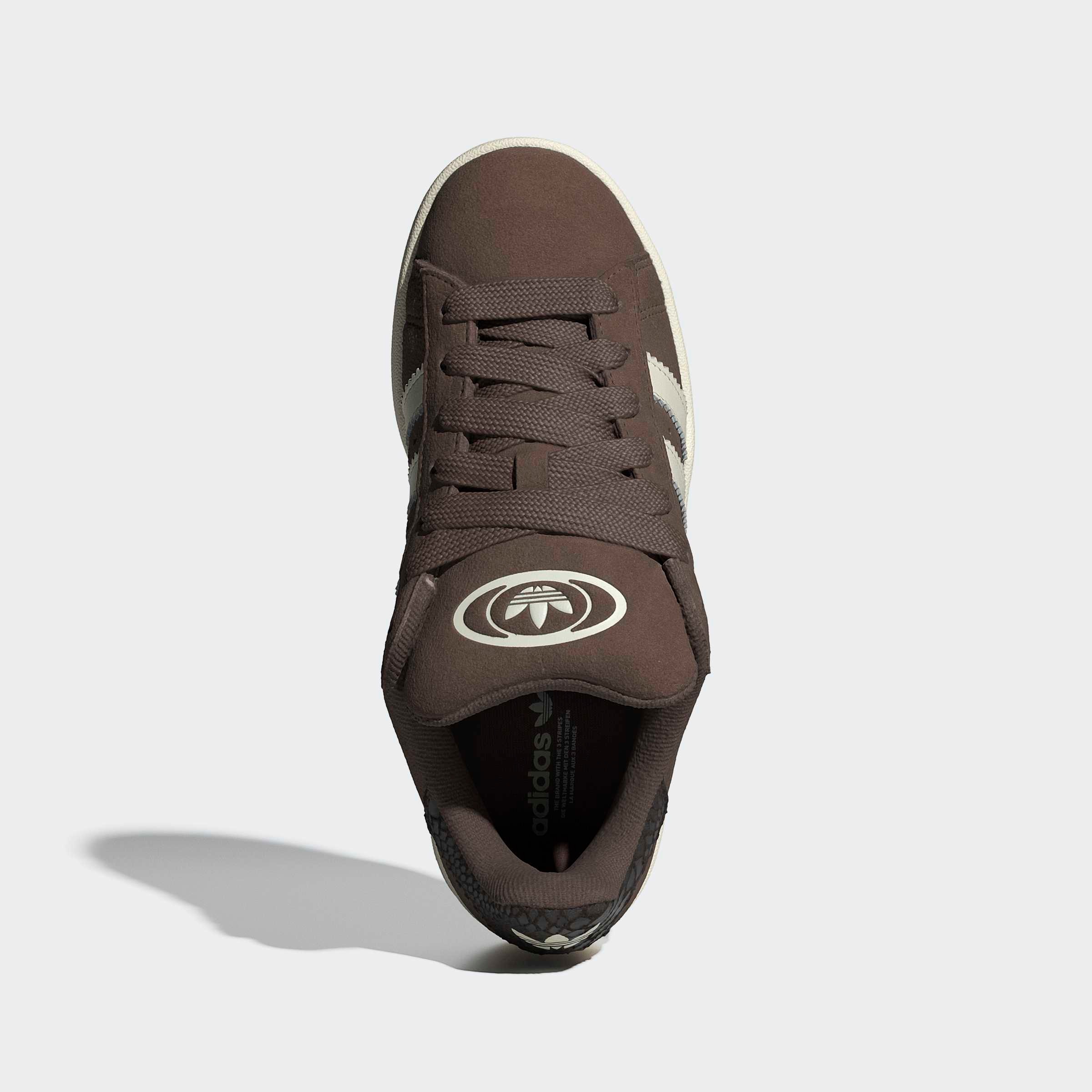 Sneaker ADIDAS ORIGINALS "CAMPUS 00S", Damen, Gr. 36, earth strata, sanftes weiß, aurora coffee, Leder, Schuhe Sneaker 3