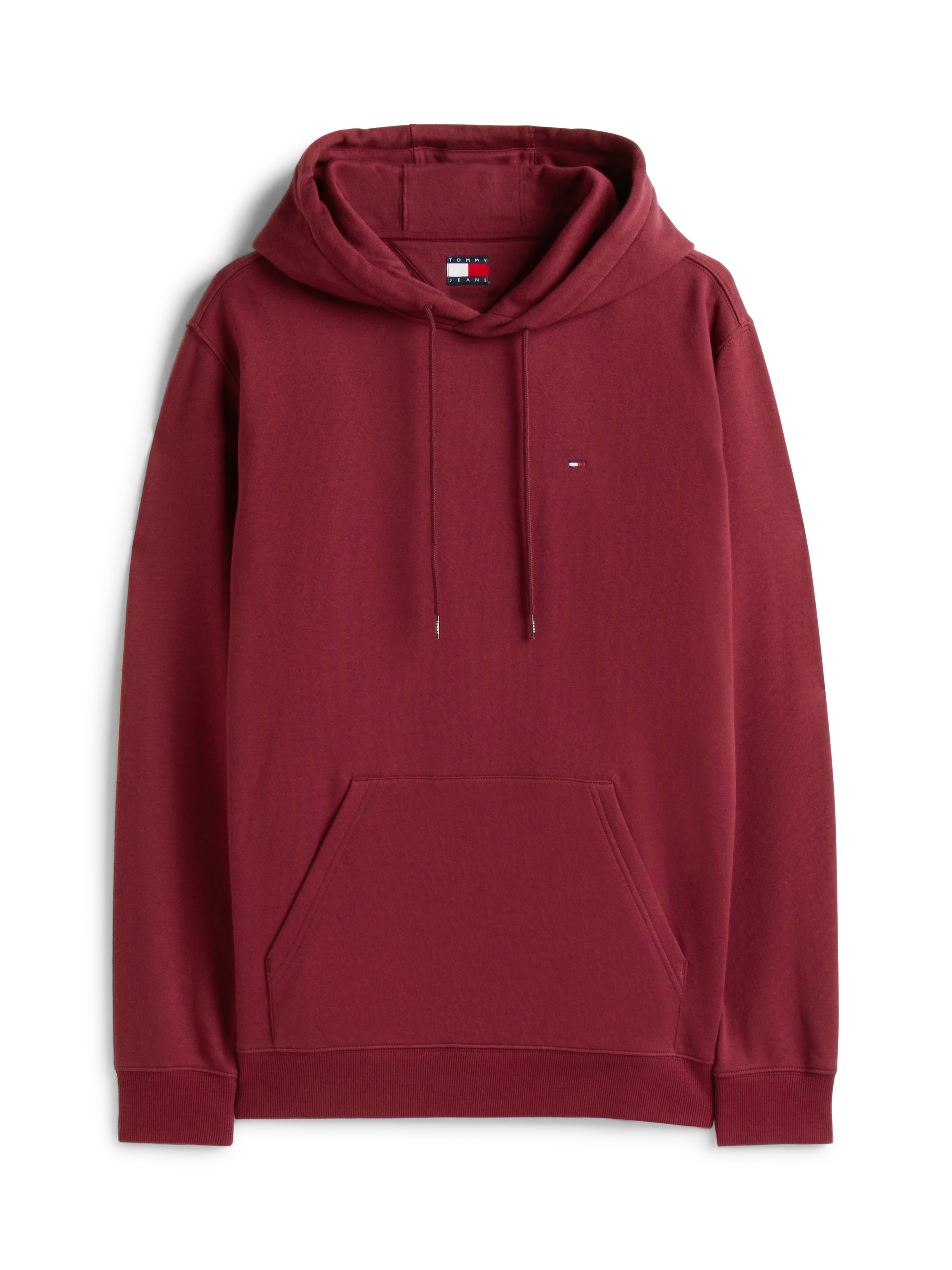 Tommy Jeans Sweatshirt »TJM REG S FLAG HOODIE«, mit bestickten Markenlogo auf Brusthöhe
