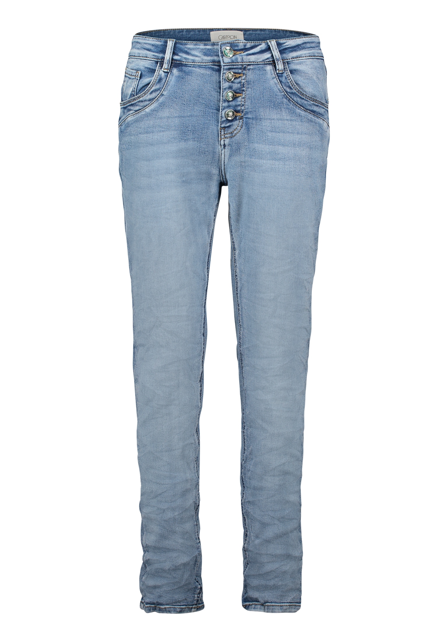 Cartoon Boyfriend-Jeans »Damen im Vintage-Look«