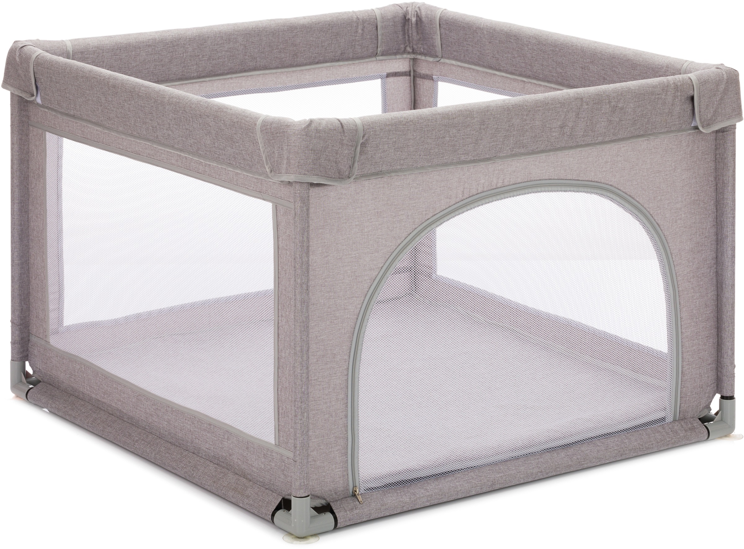 Fillikid Laufgitter "Mia, melange grau" bis 15 kg günstig online kaufen