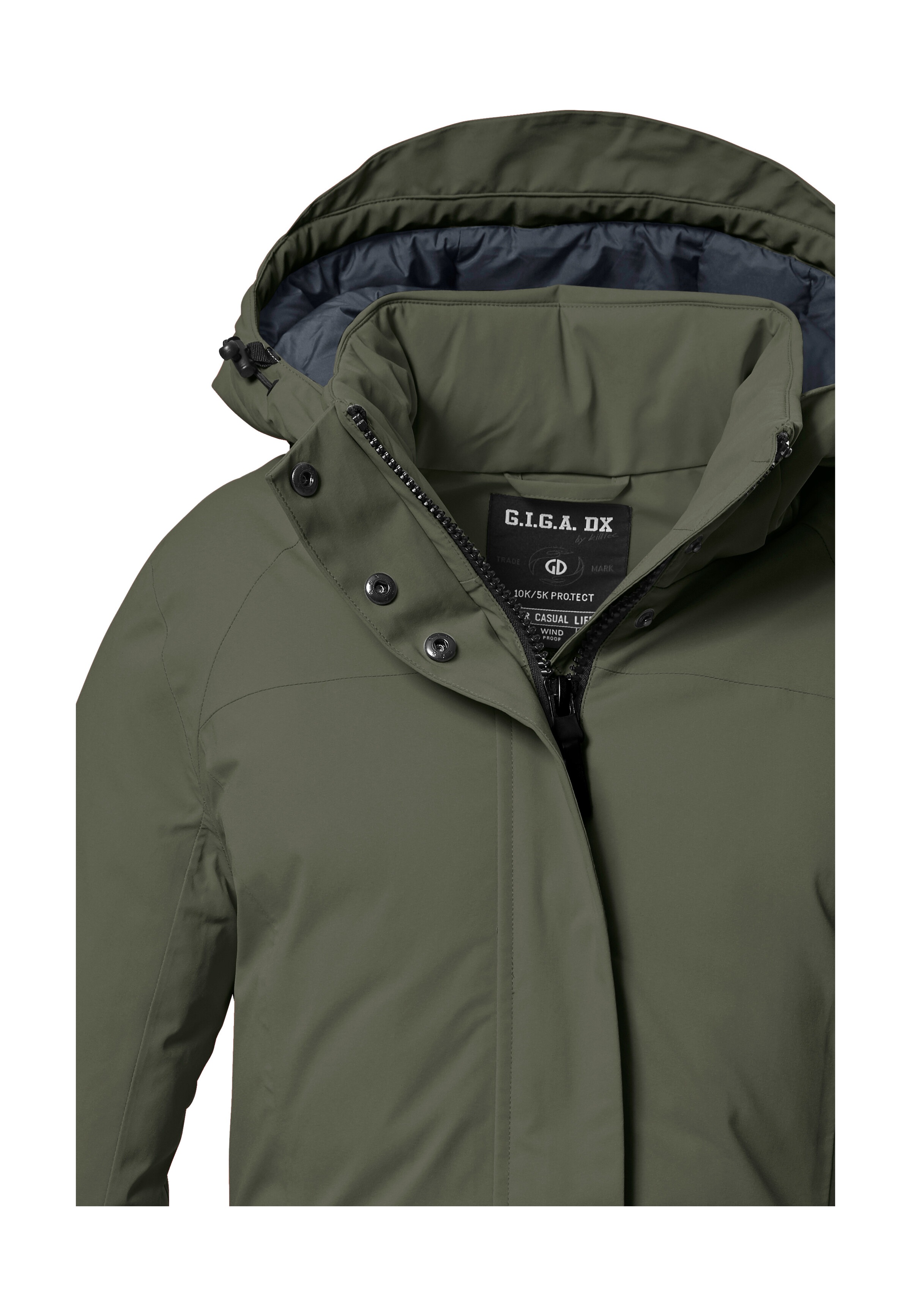 Thumbnail - G.I.G.A. DX by killtec Funktionsjacke "GW 6 WMN JCKT" Damen Winterjacke: wasserdicht, atmungsaktiv, abnehmbare Kapuze