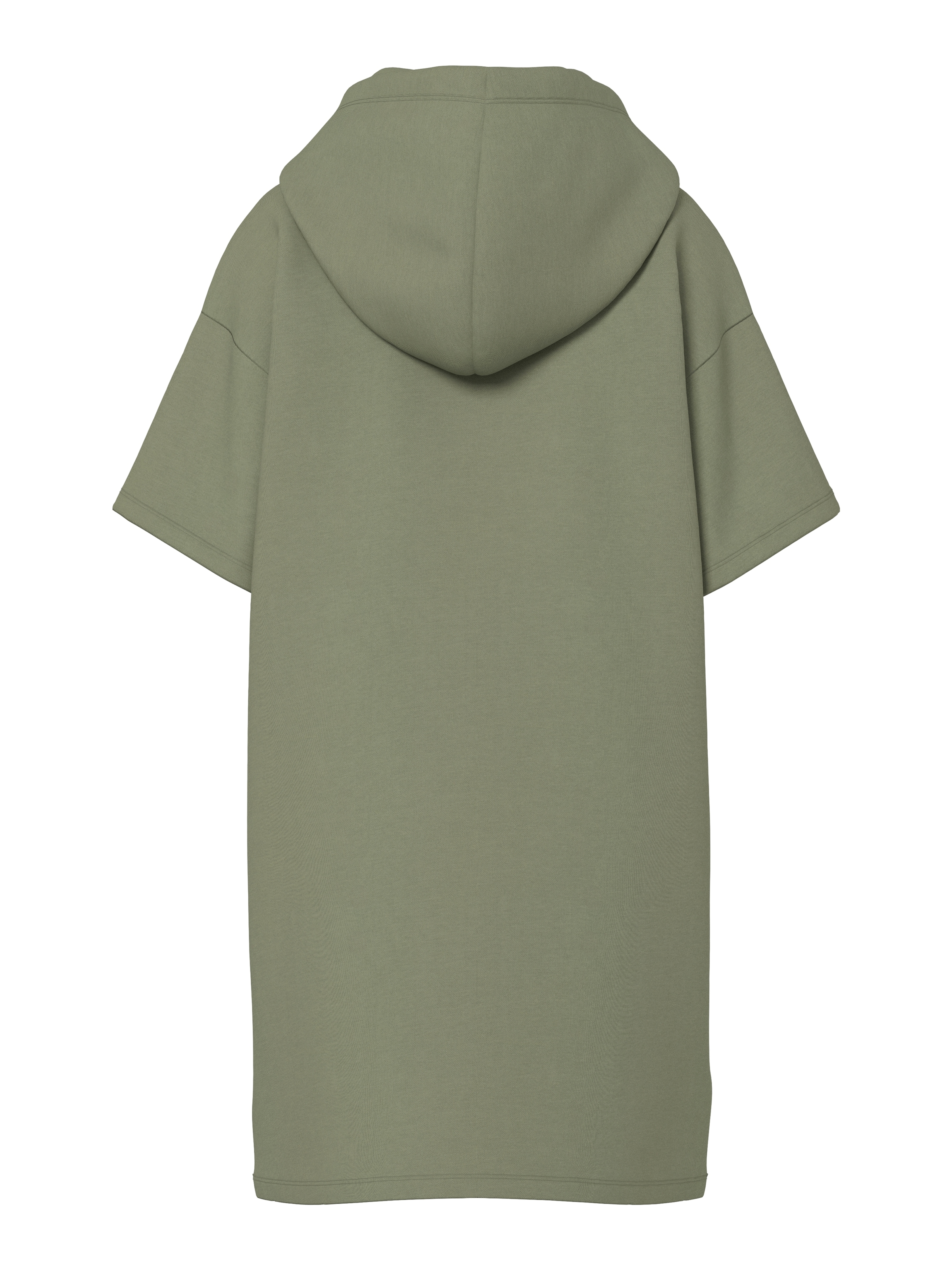 pieces Sweatkleid »PCCHILLI SUMMER 2/4 DRESS SWT NOOS UB BC« mit Kapuze und kontrastfarbenem Kordelzug