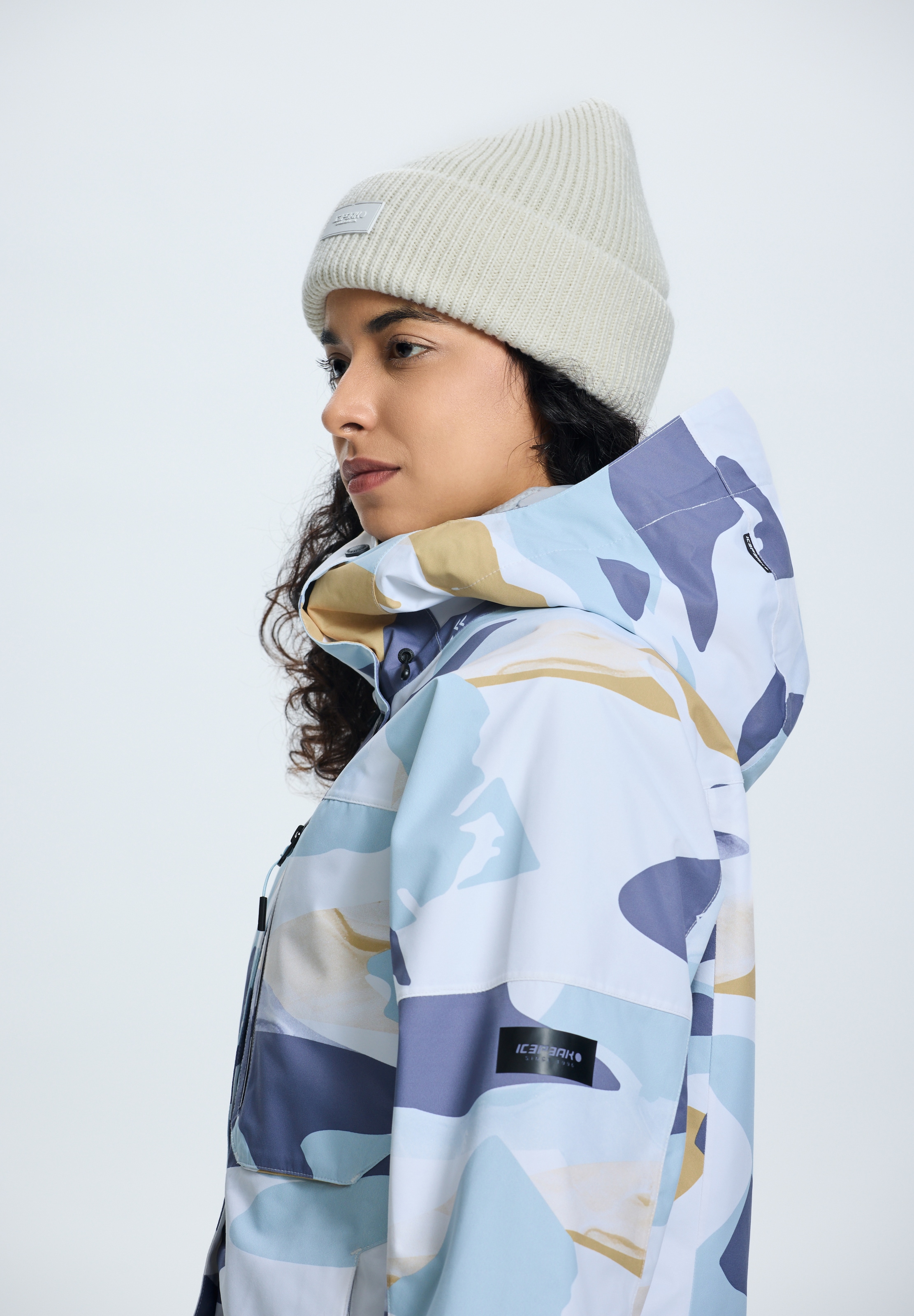 Icepeak Skijacke »ICEPEAK CREOLA« für Alpinski und Snowboard, atmungsaktiv, wasserdicht