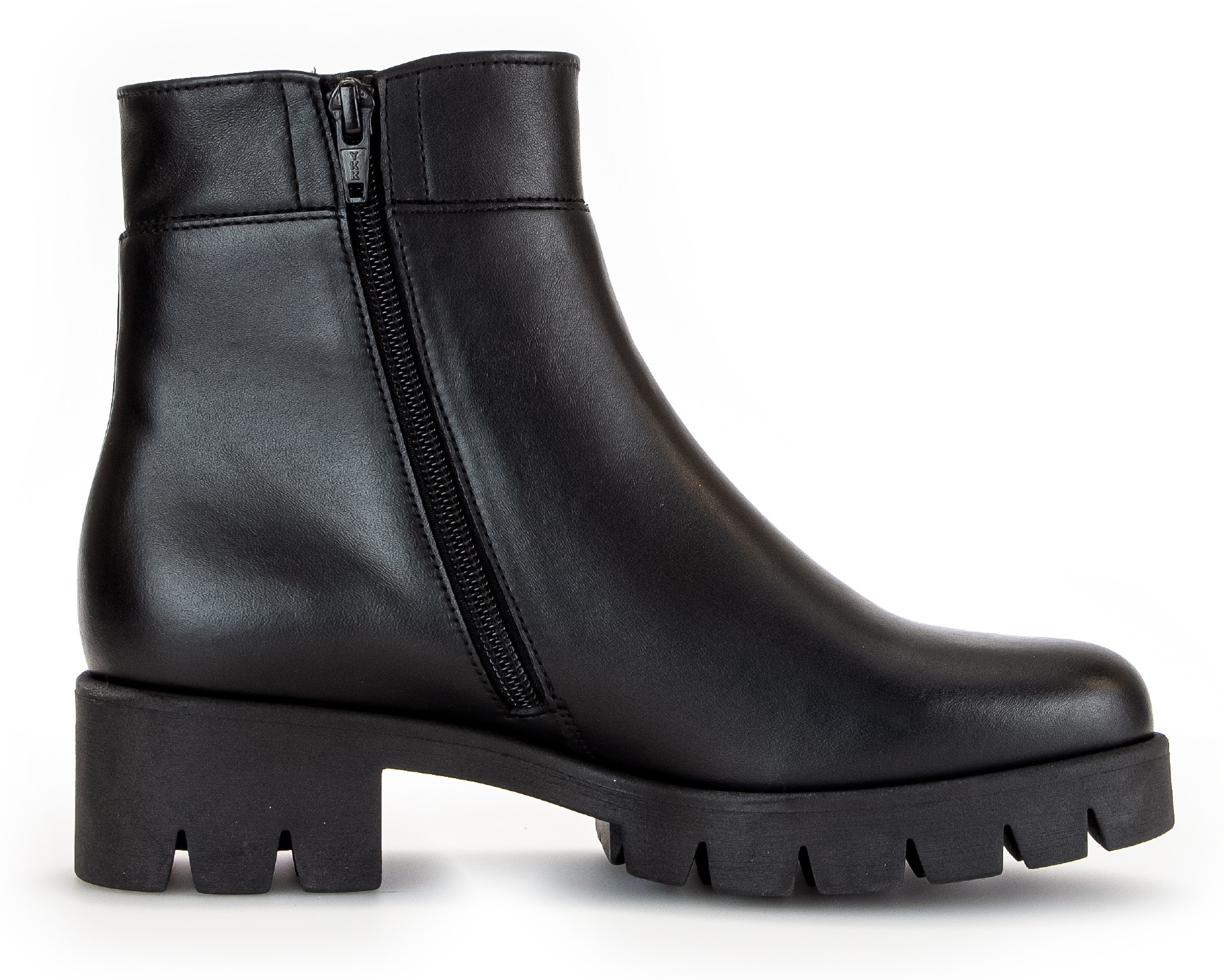Gabor Stiefelette, Blockabsatz, Winterstiefel, Chunky-Boots mit Innenreißverschluss