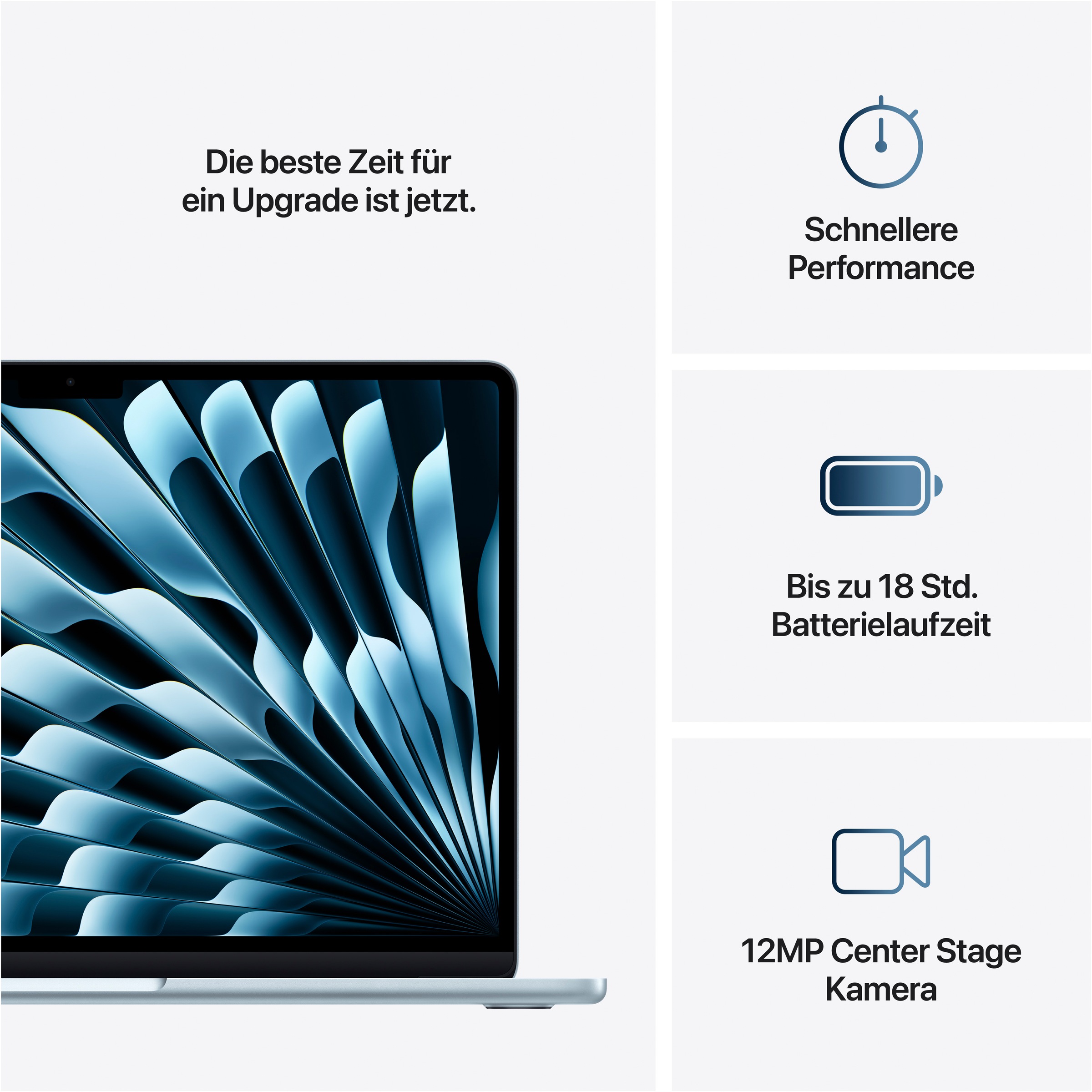 Apple Notebook »MacBook Air 13" (2025)«, 34,46 cm, / 13,6 Zoll, Apple, M4, 8-Core GPU, 256 GB SSD