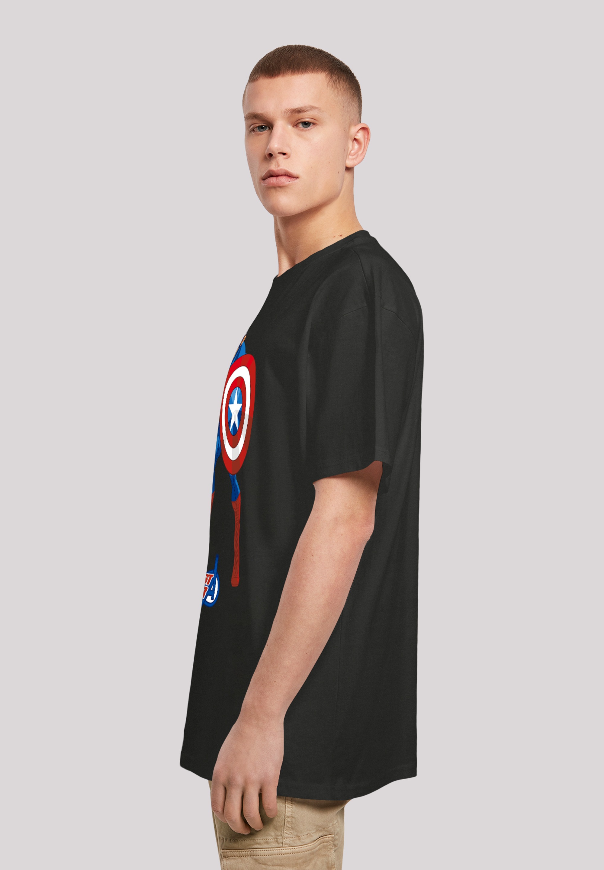 F4NT4STIC T-Shirt »Marvel Avengers Captain America«, Print