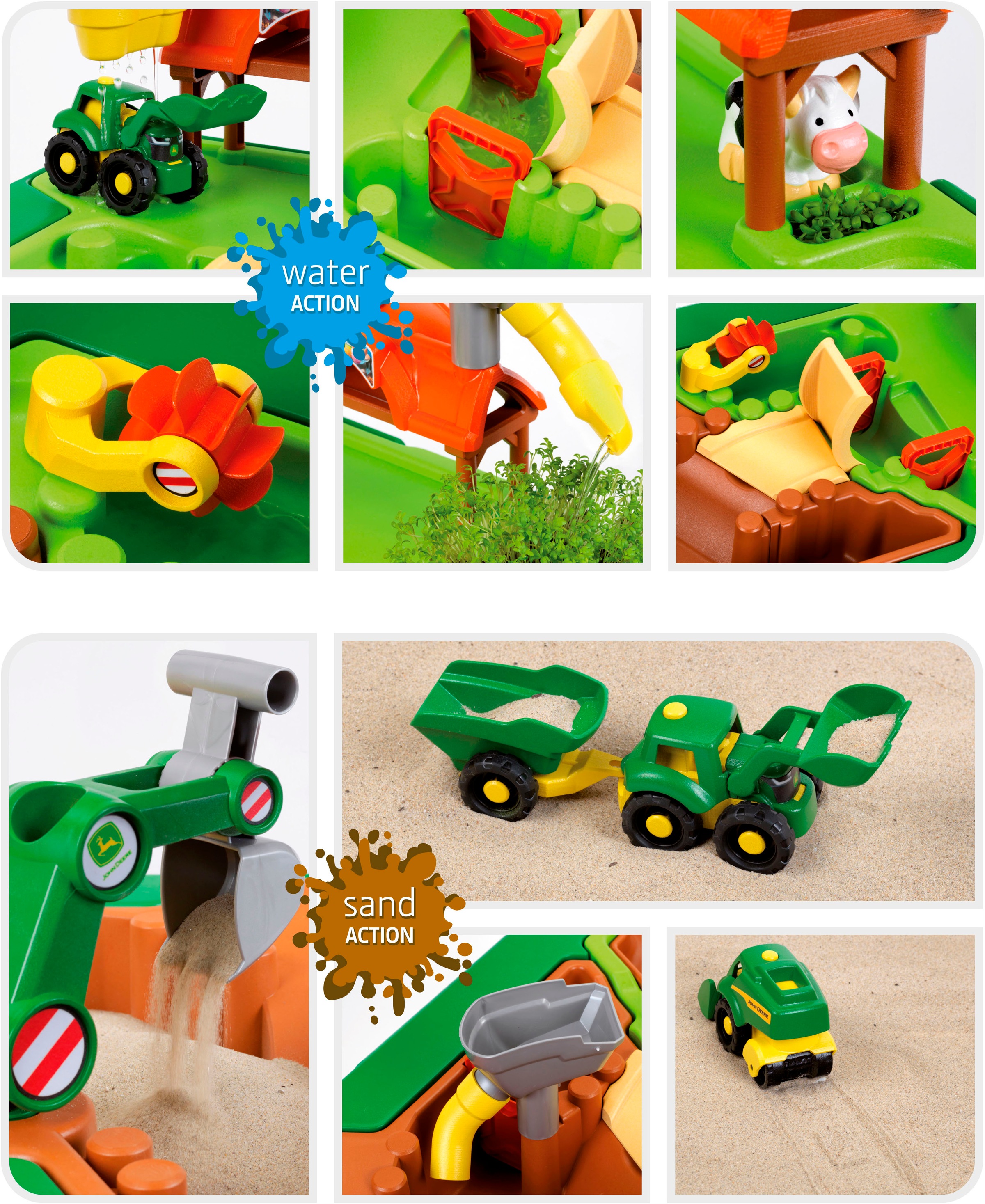 Klein Spieltisch »John Deere, 2in1 Farm«