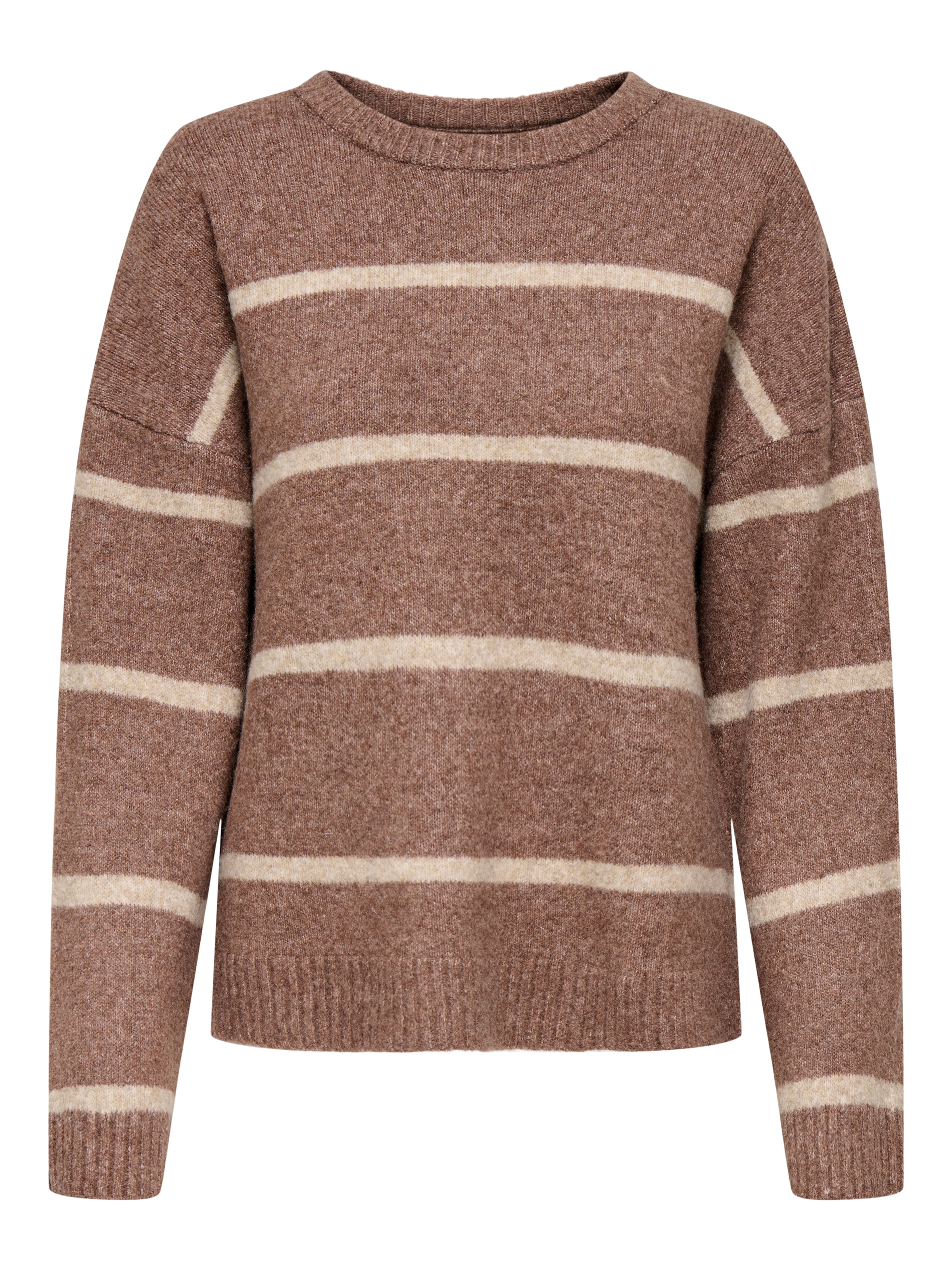 ONLY Strickpullover »ONLOXFORD LIFE LS STRIPE O-NECK KNT«