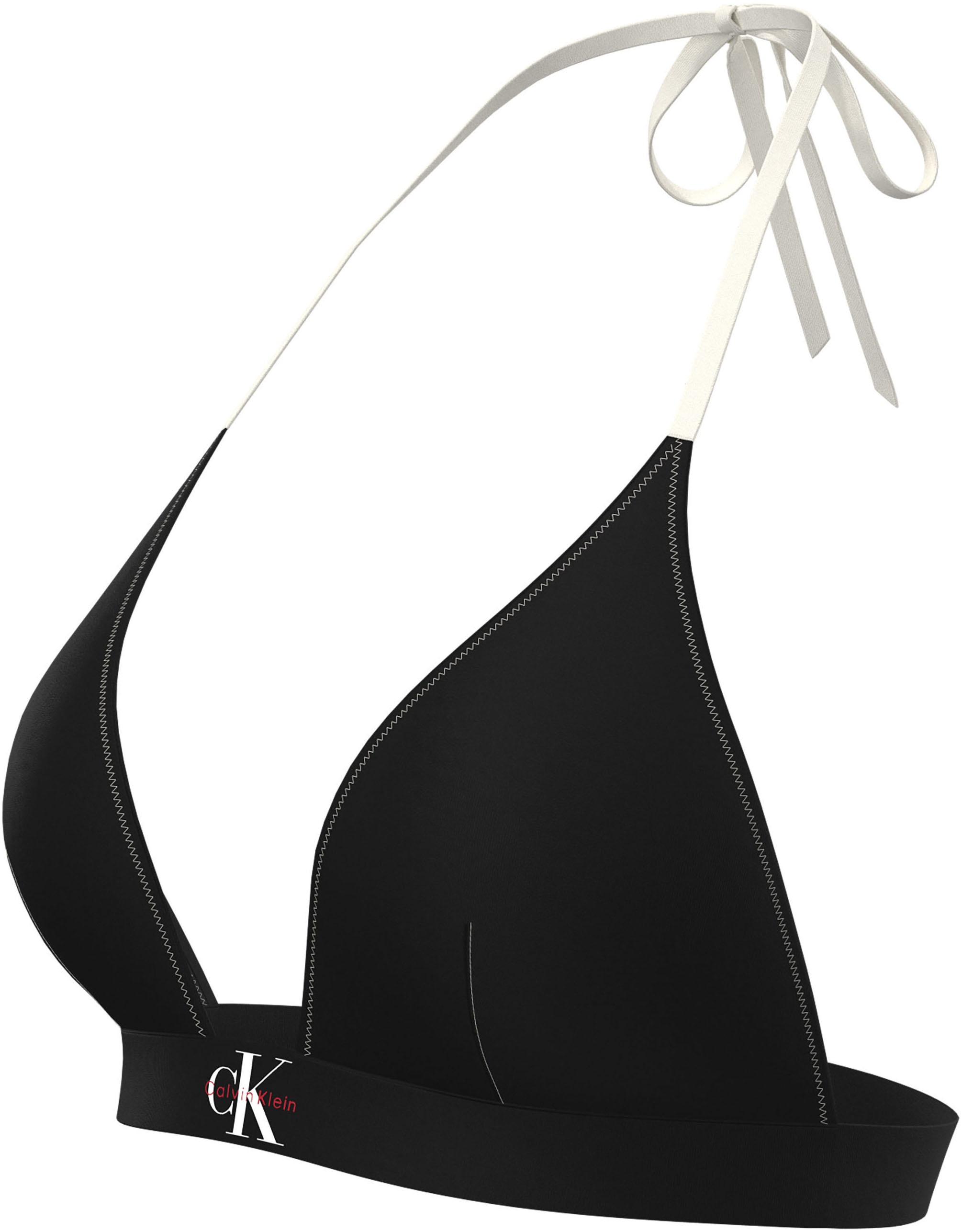 Calvin Klein Swimwear Triangel-Bikini-Top Körpernahe Passform mit Band zum günstig online kaufen