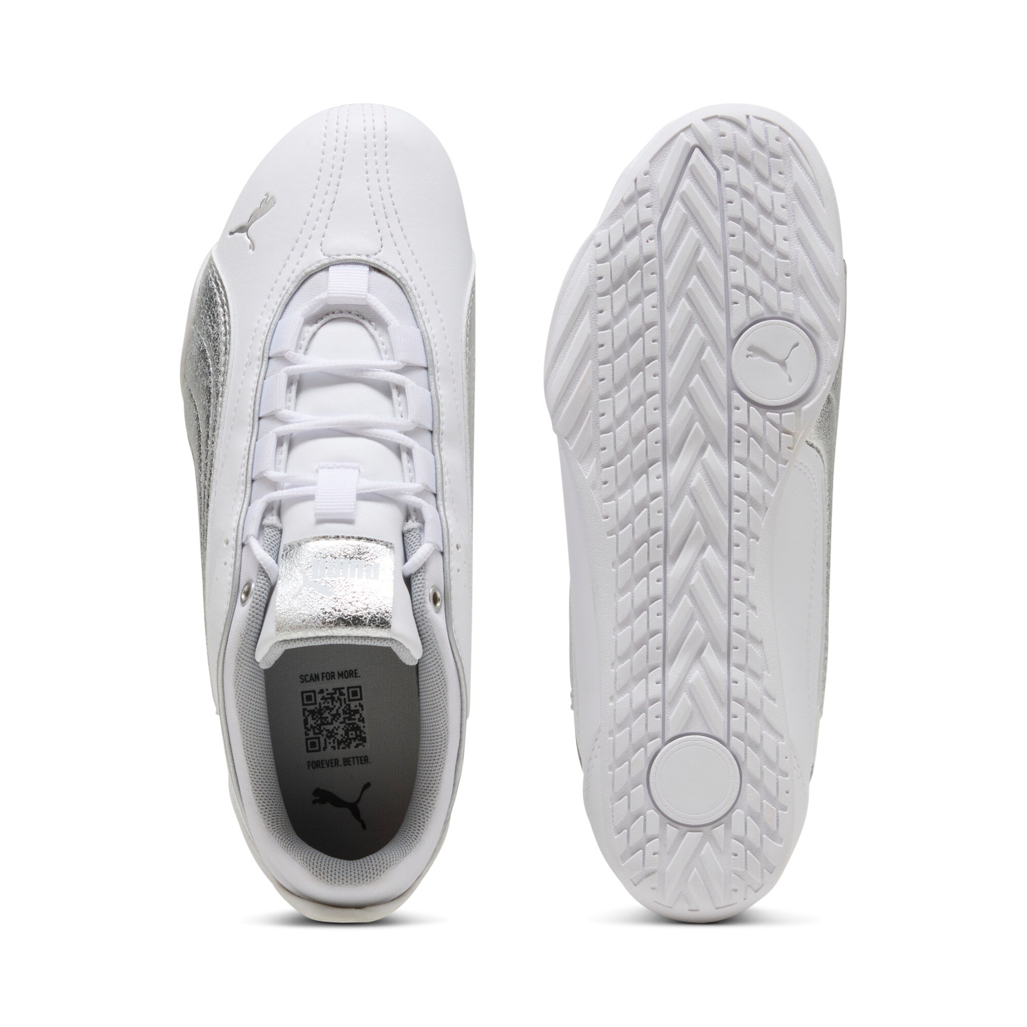 PUMA Sneaker »CATCH SOLEIL METALLIC WHISPER«  für sportlichen Look, mit Gummi-Laufsohle, mit Schnürung