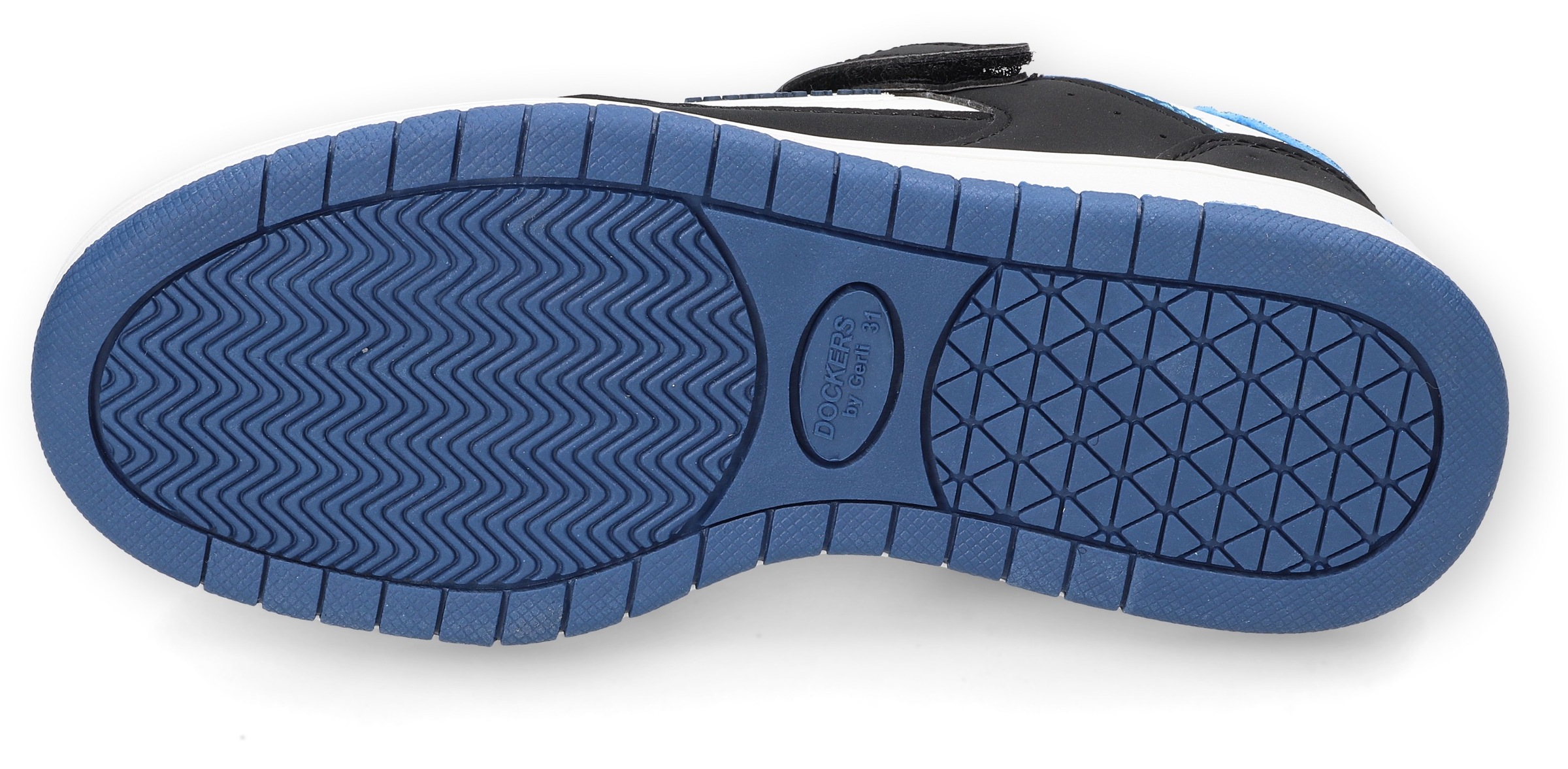 Dockers by Gerli Sneaker, Slip-On Sneaker, Klettschuh, Freizeitschuh mit Gummizug und Klett